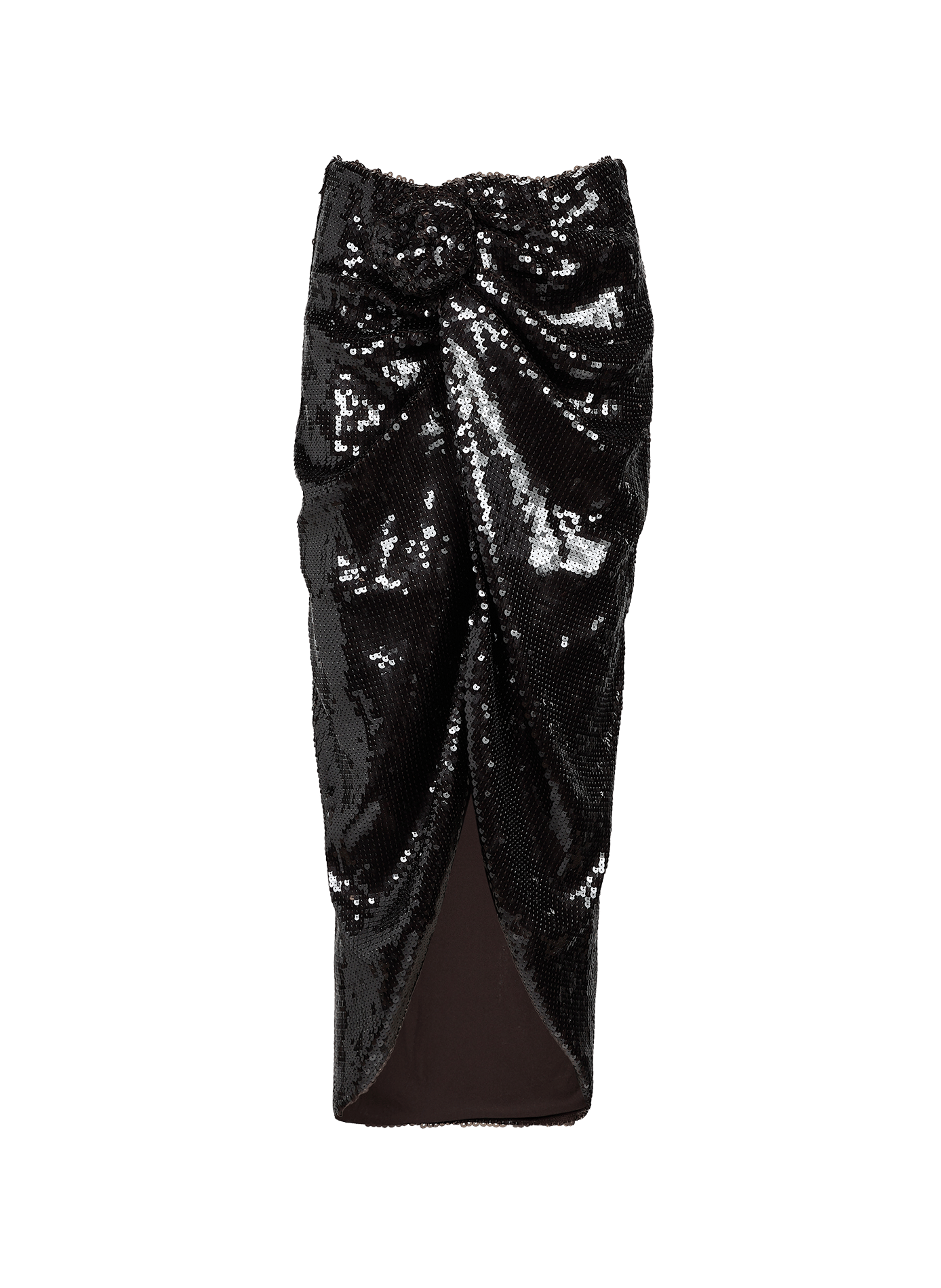 Long sequin skirt  ROTATE Brown