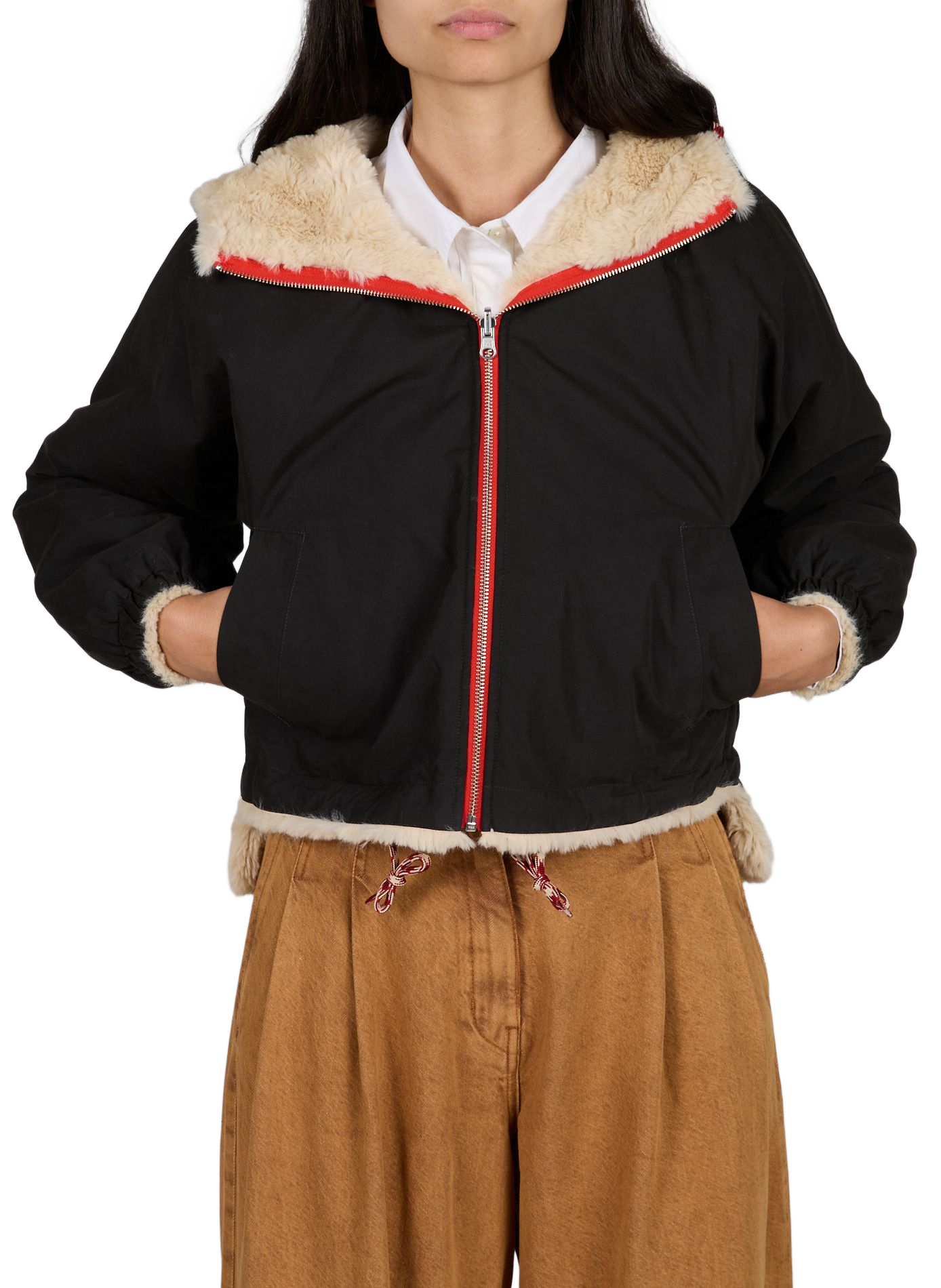 High-neck coat BELLEROSE Multicolour