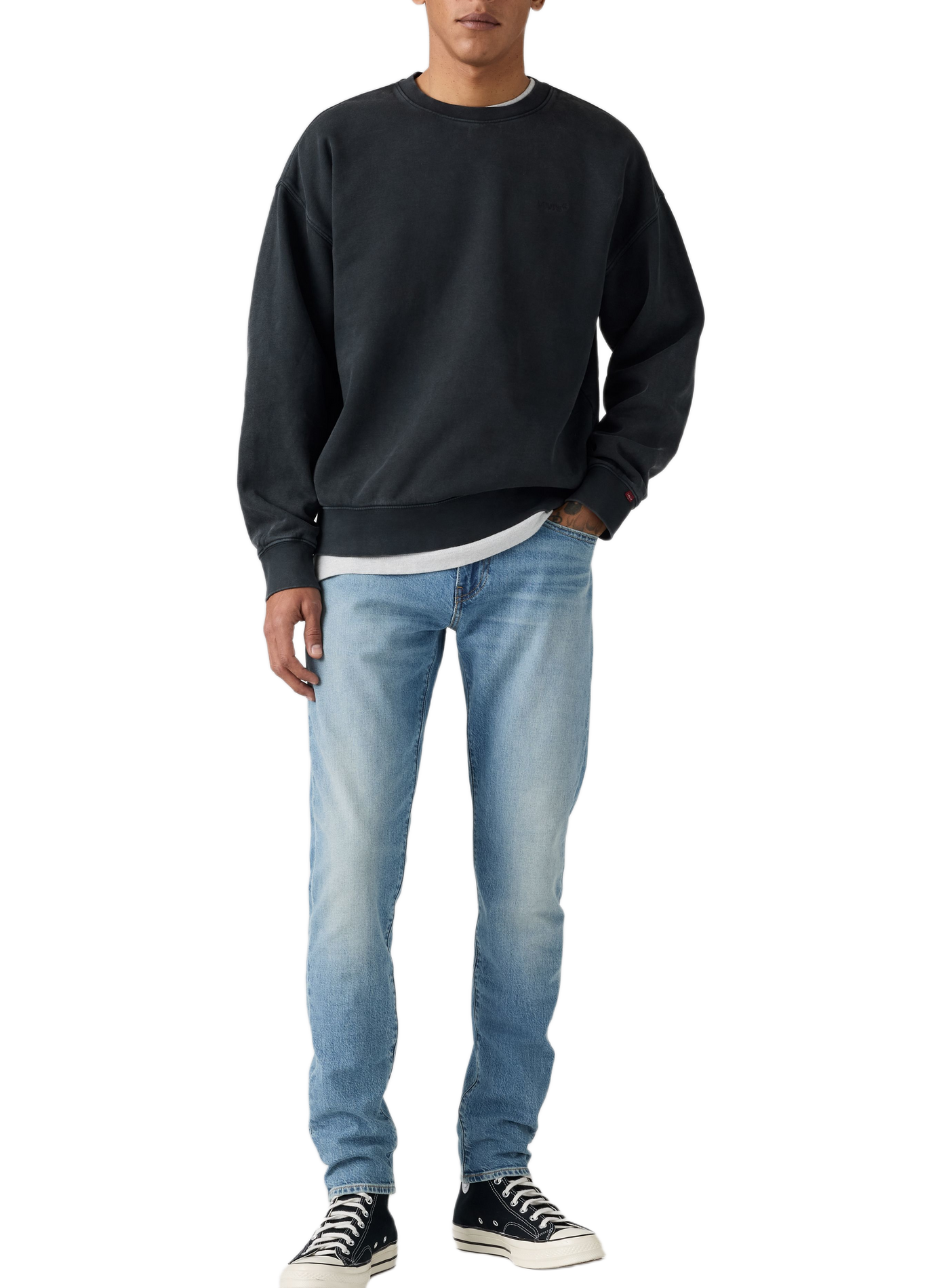Skinny jeans 512 Taper in katoen | Blauw LEVI'S Heren