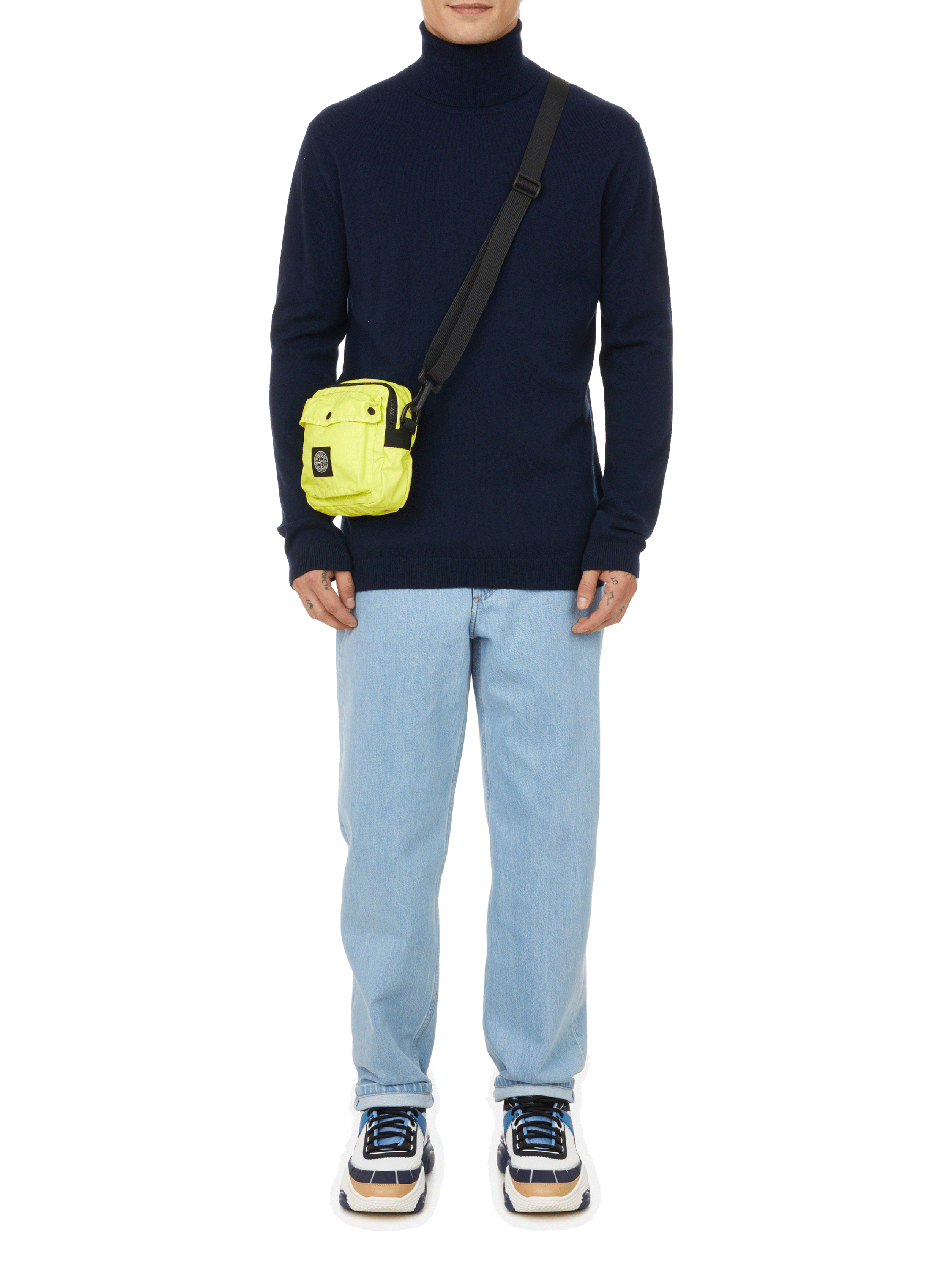 Kaschmirpullover AU PRINTEMPS PARIS Blau