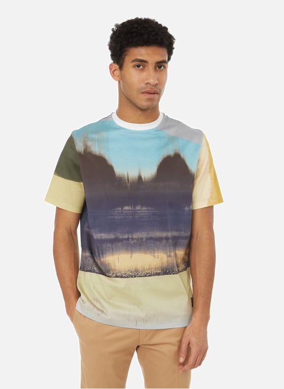 T-shirt à imprimé en coton Blanc by PAUL SMITH PAUL SMITH T-shirt à imprimé en coton Blanc