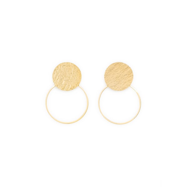 Boucles d'oreille en laiton Boucles d'oreille en laiton