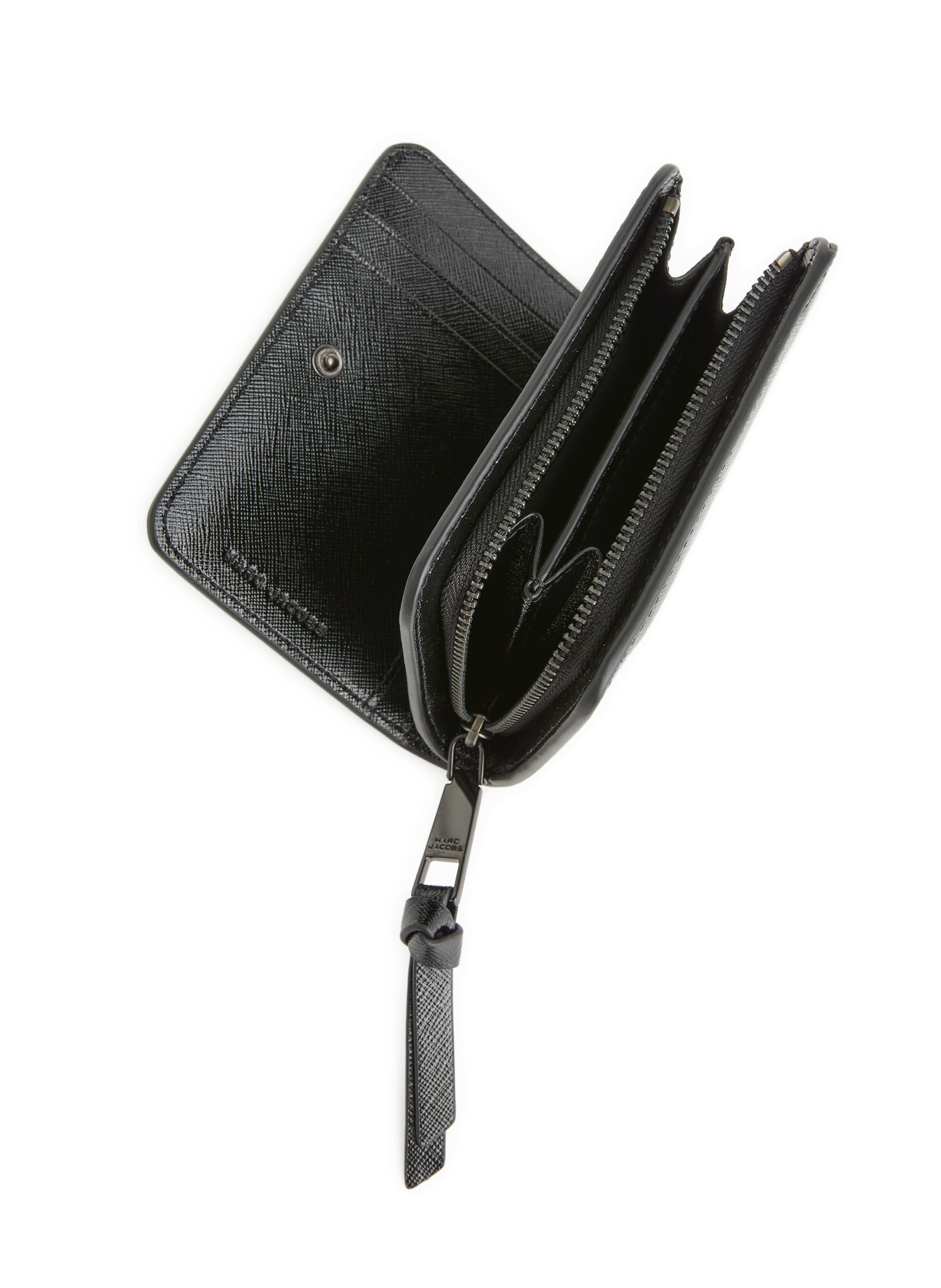 Leather coin purse MARC JACOBS Black