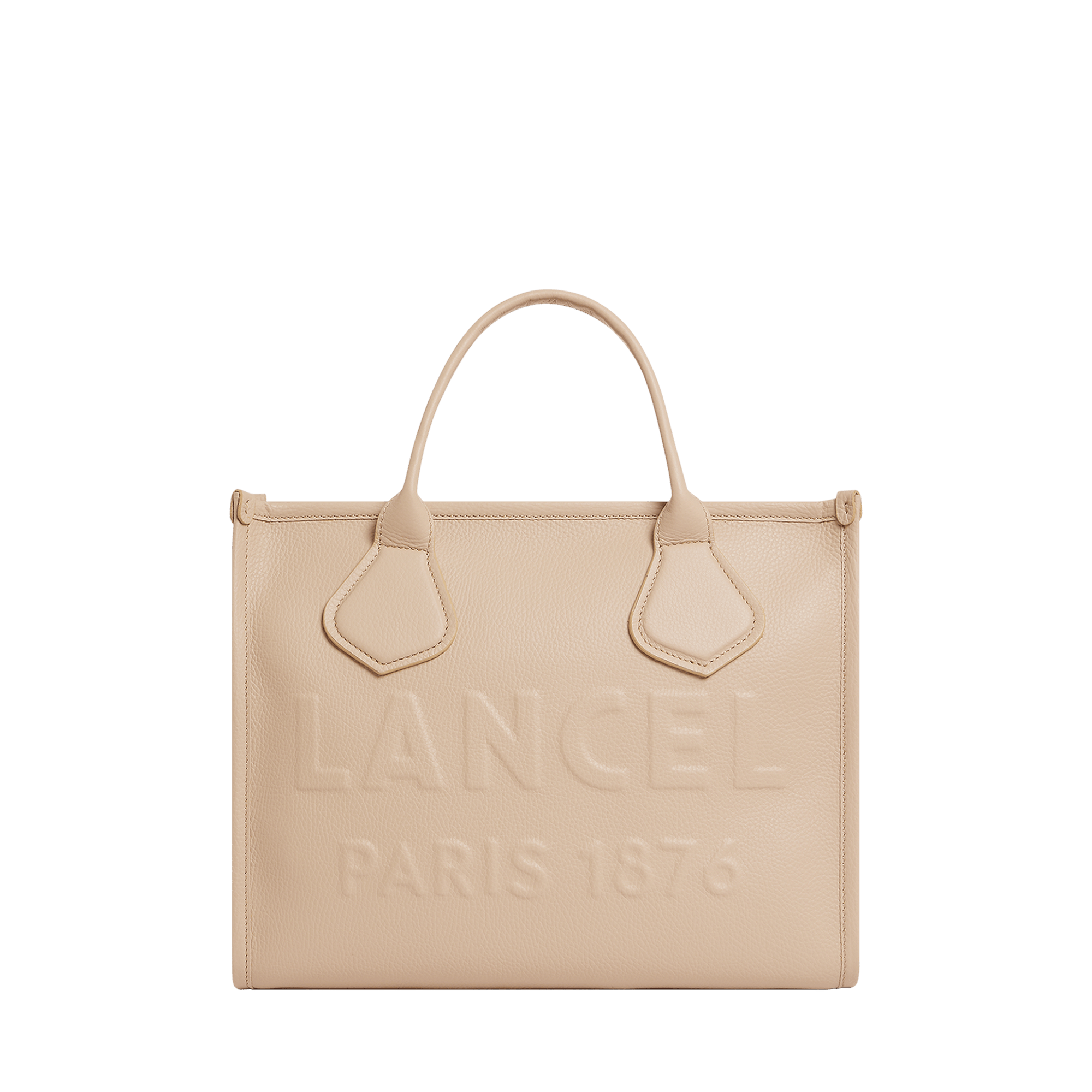 Cabas zippé m - jour de lancel LANCEL Beige