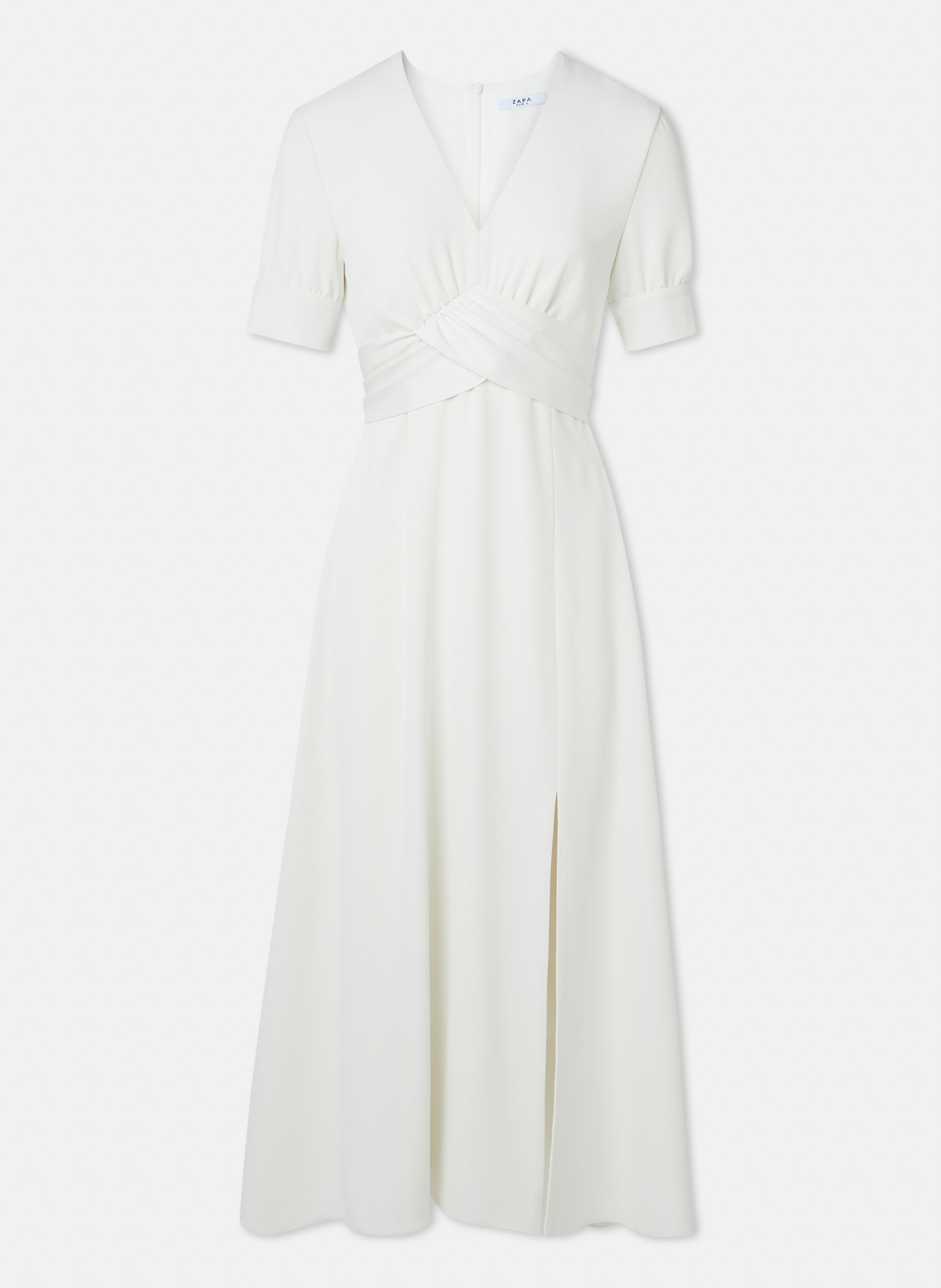 Robe  roseau ZAPA Blanc
