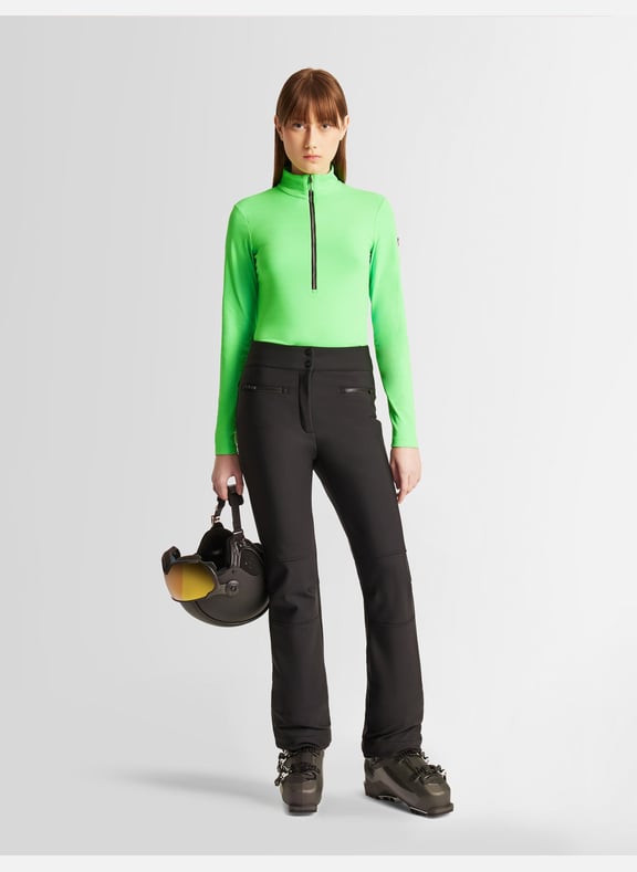 Sous pull gemini col montant coupe ajustée Vert by FUSALP FUSALP Sous pull gemini col montant coupe ajustée Vert