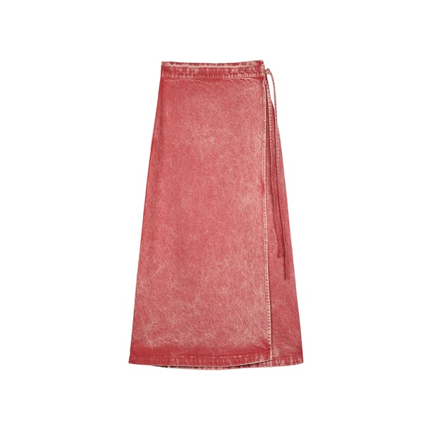 Bobo Choses Jupe Portefeuille En Coton In Pink