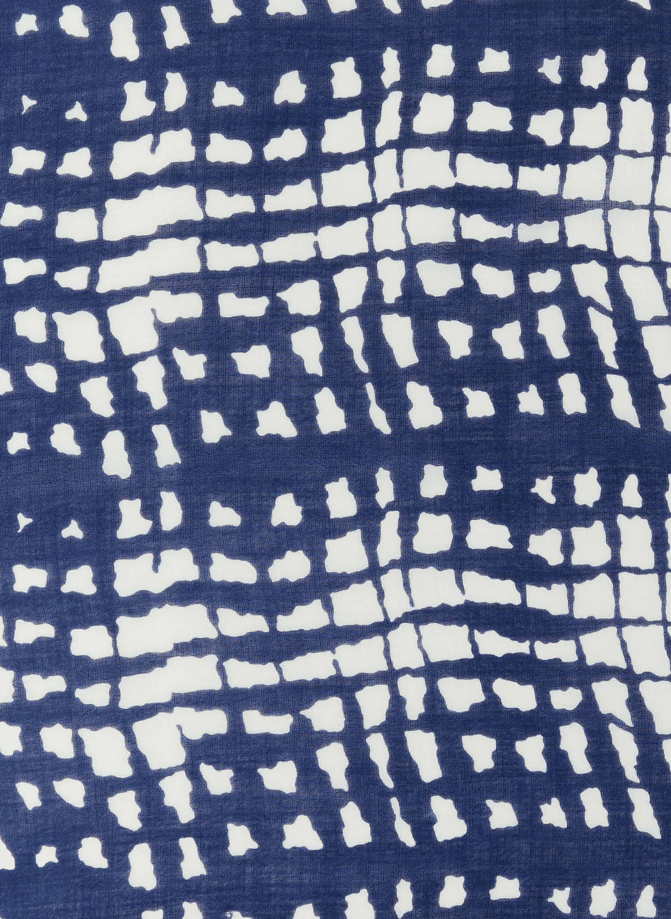 Foulard en laine  AU PRINTEMPS PARIS Bleu