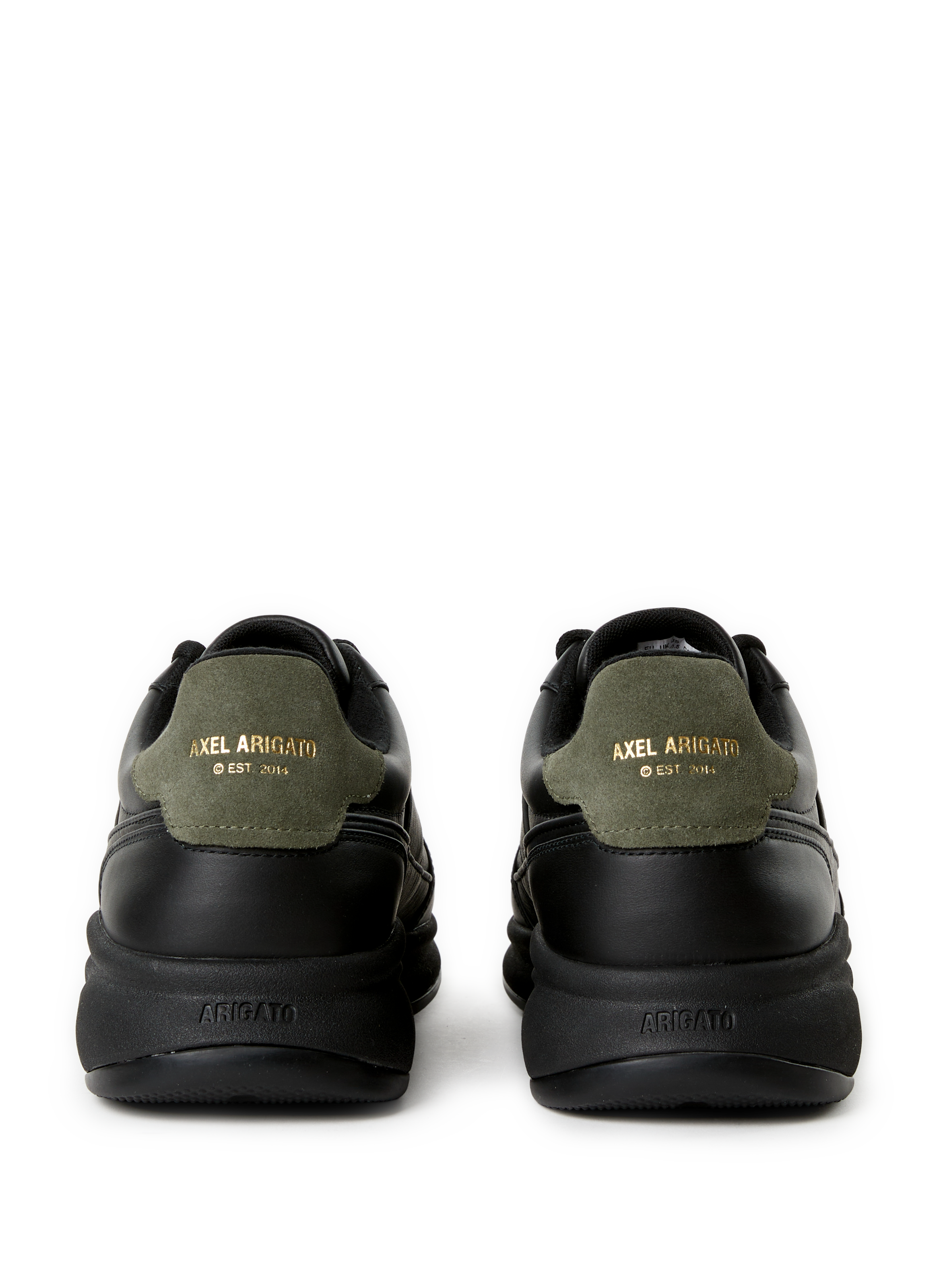 Leather low-top platform sneakers AXEL ARIGATO Multicolour