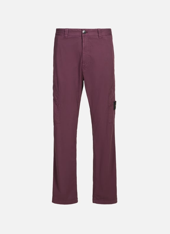 Straight cargo pants Red by STONE ISLAND STONE ISLAND Straight cargo pants Red