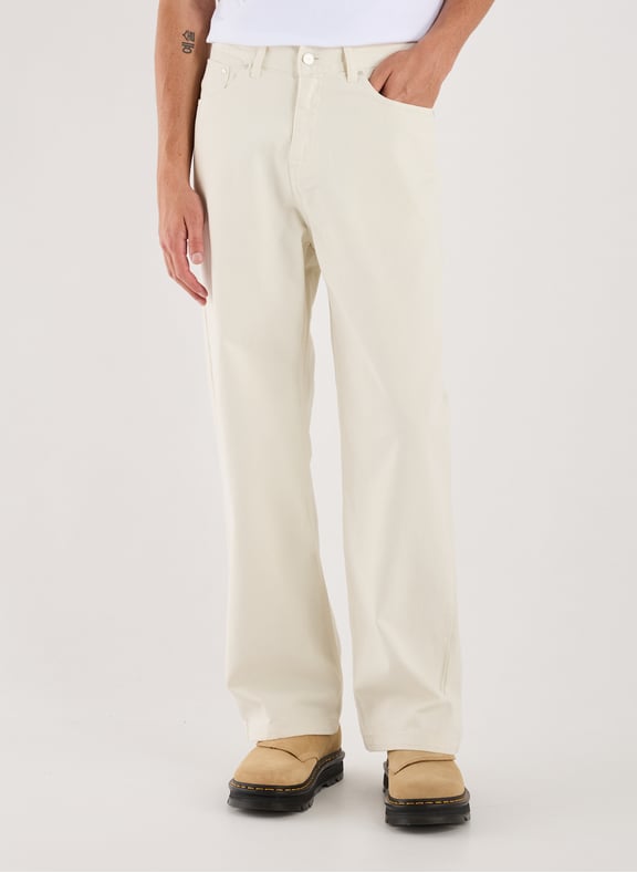 Pantalon ample en coton Beige by ARTE ANTWERP ARTE ANTWERP Pantalon ample en coton Beige