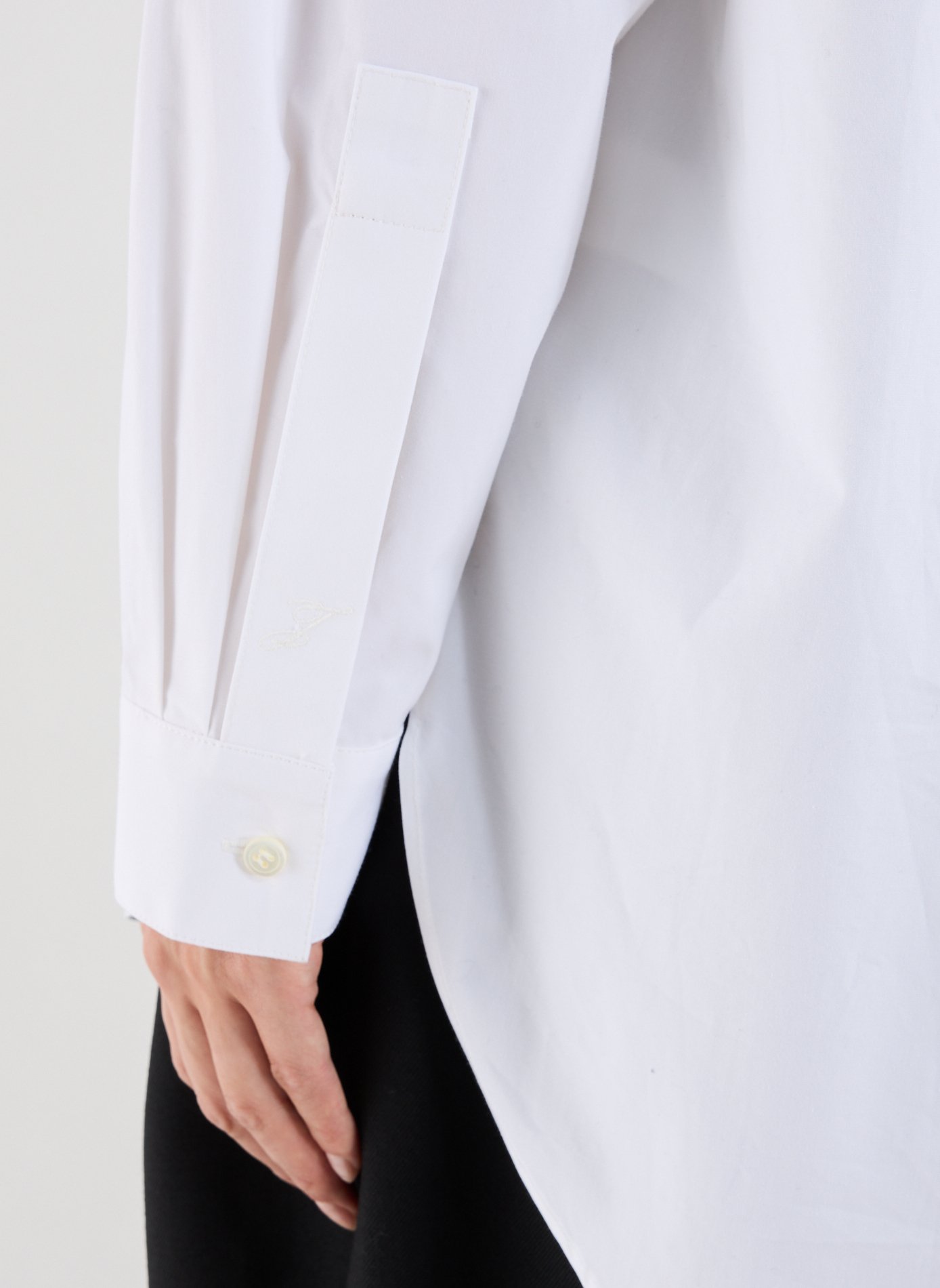 Men's Cotton Shirt JACQUEMUS White