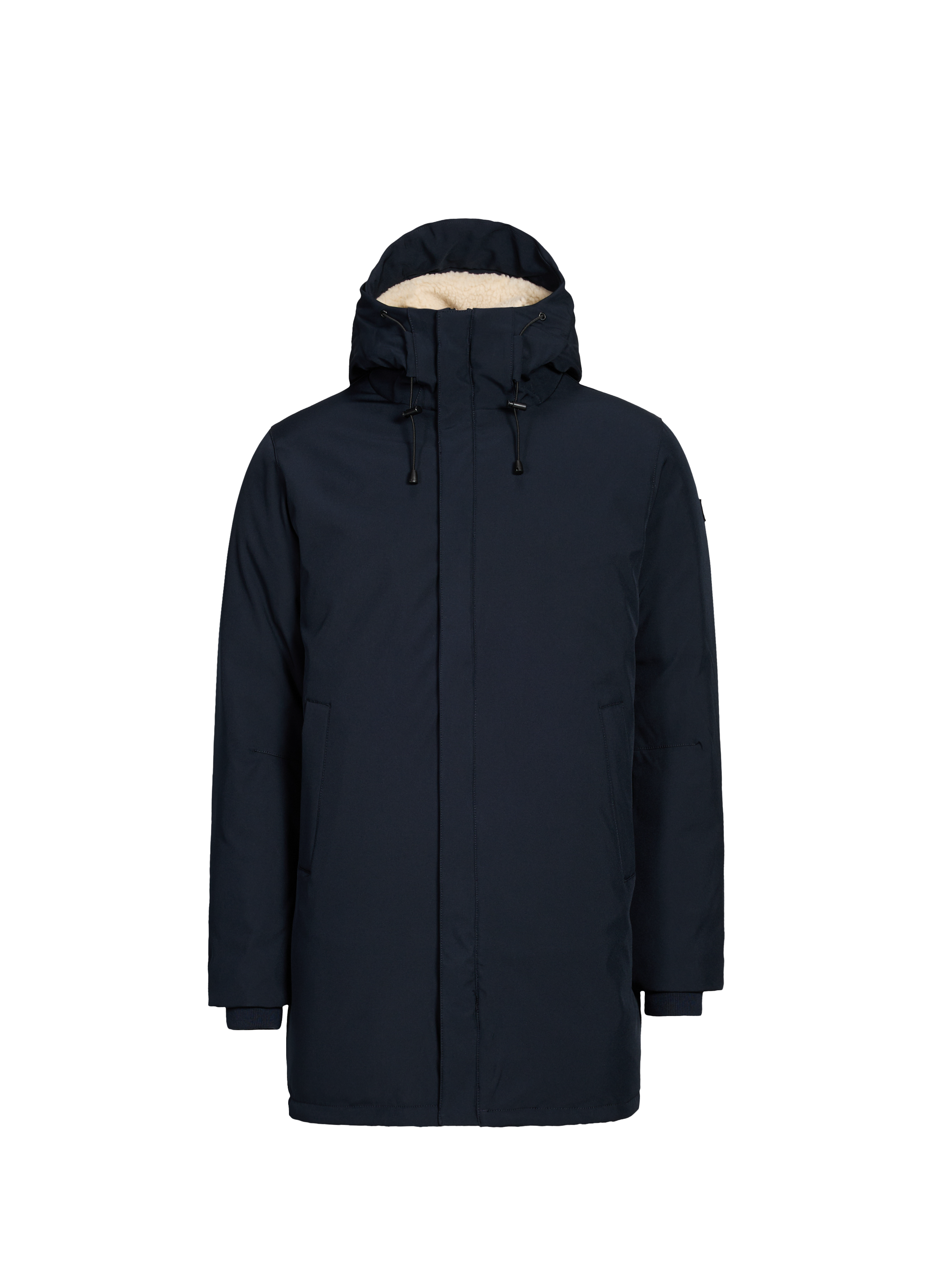 SCHOTT High-neck parka Blue