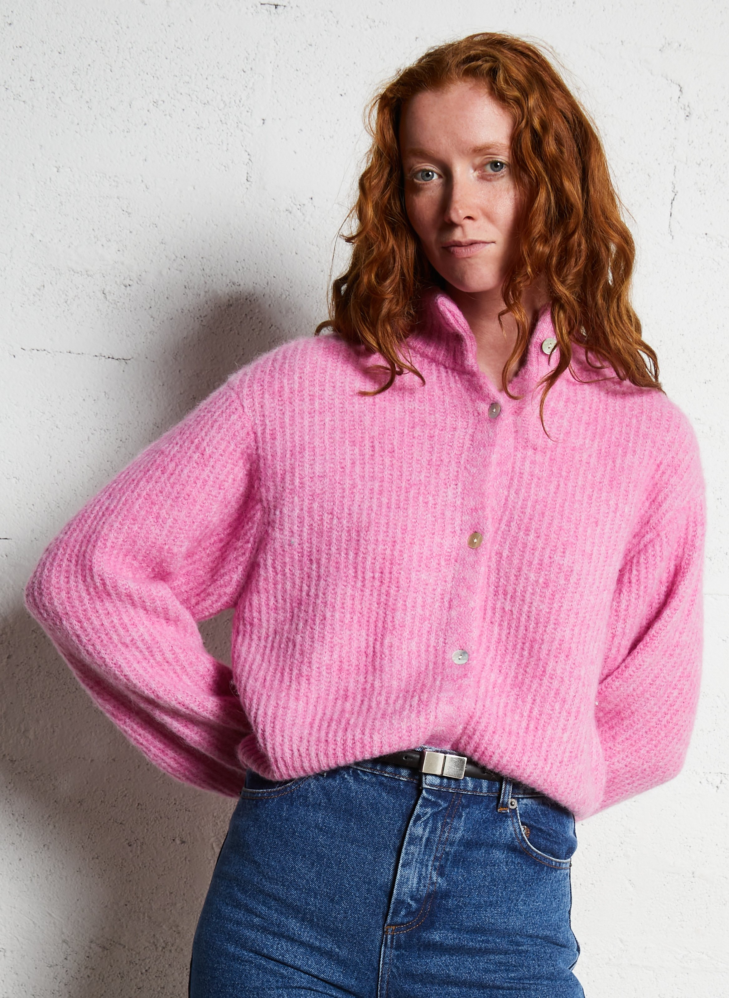 Ceinture en cuir IKKS Noir