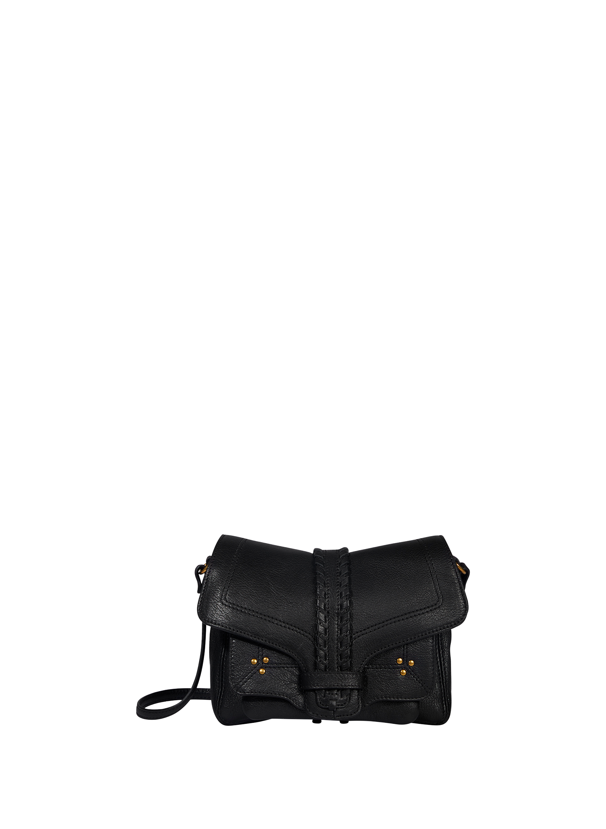 Harry S goat leather shoulder bag JÉRÔME DREYFUSS Black