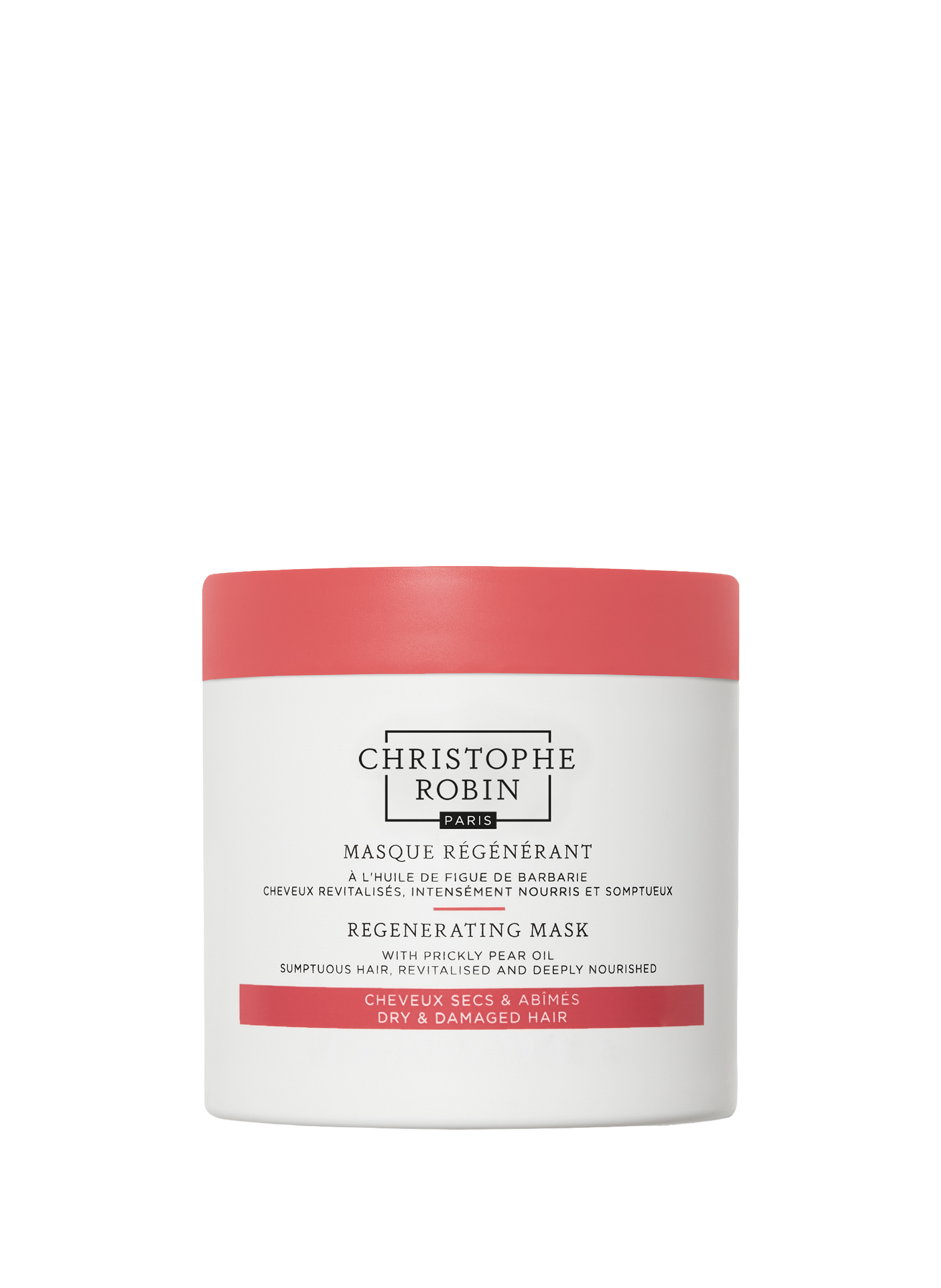 CHRISTOPHE ROBIN Masque régénérant à l'huile de fique de barbarie No color