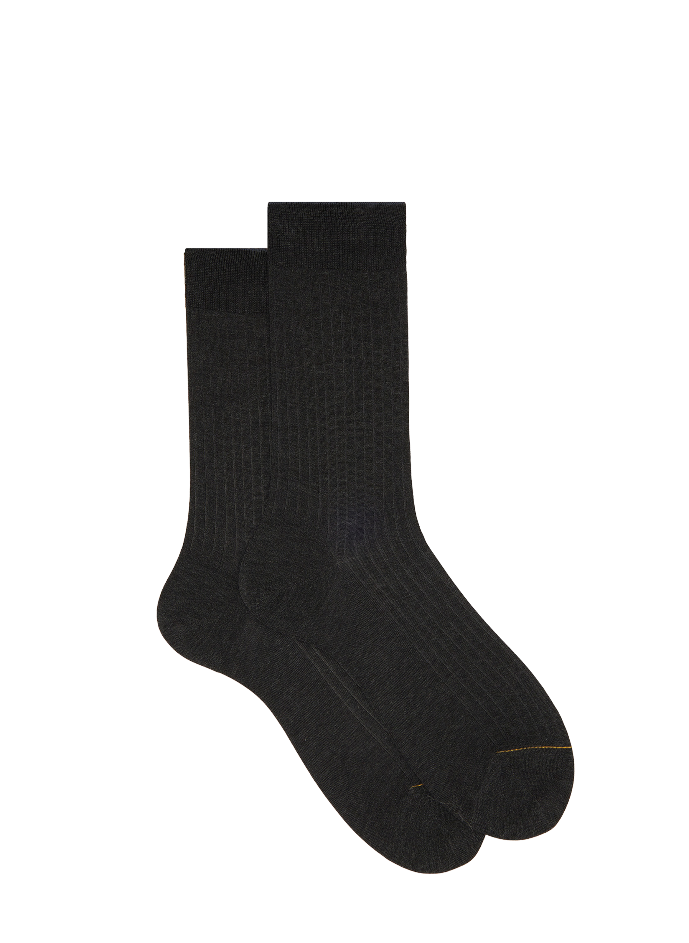 Camouflage-print mid-calf cotton-blend socks DORÉ DORÉ Grey