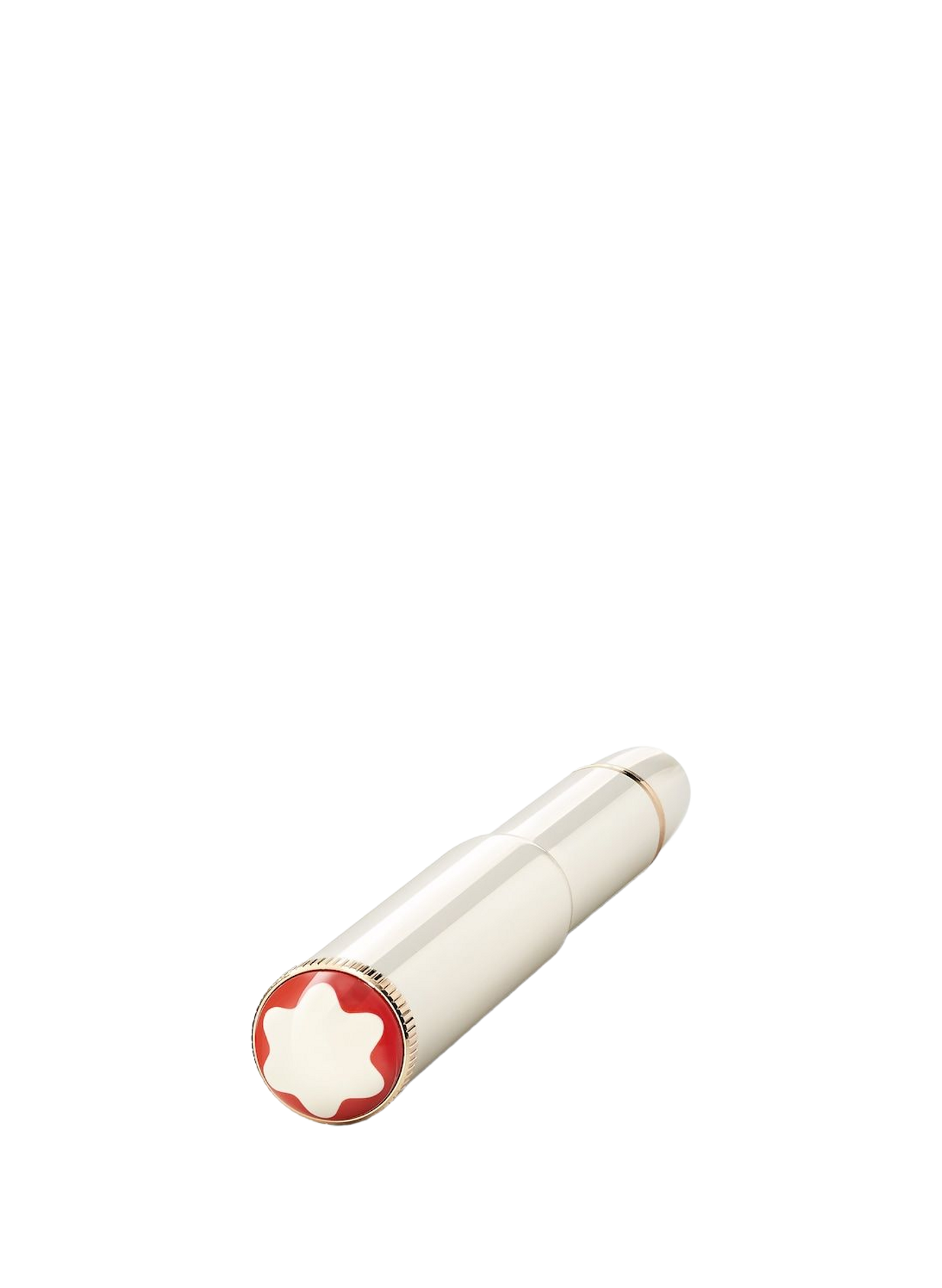 Stylo bille en laque précieuse MONTBLANC Blanc