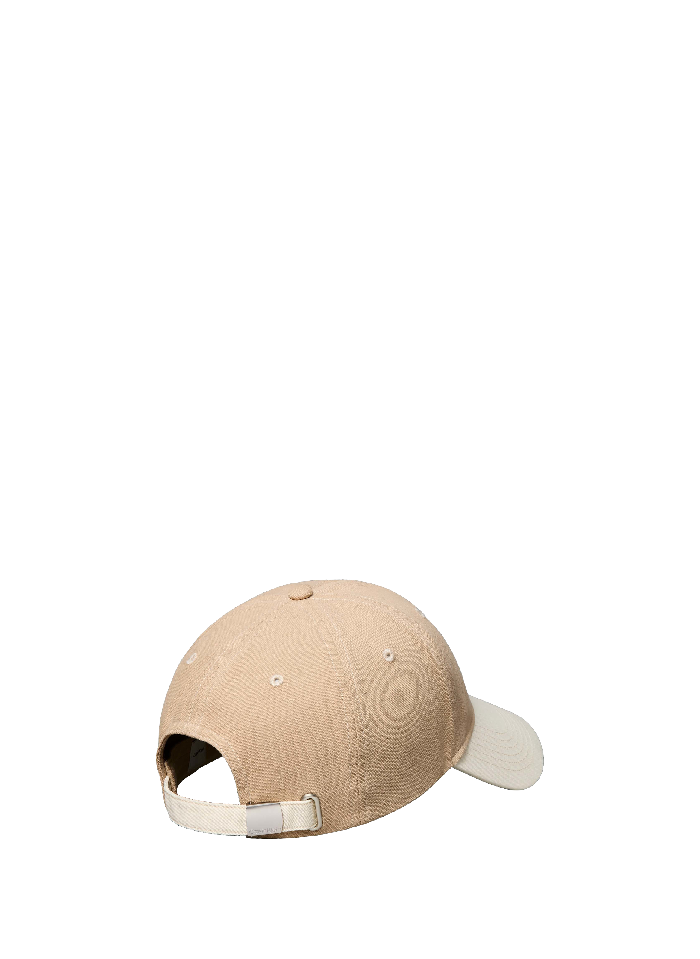 Embroidered BCI Cotton Cap CALVIN KLEIN Beige
