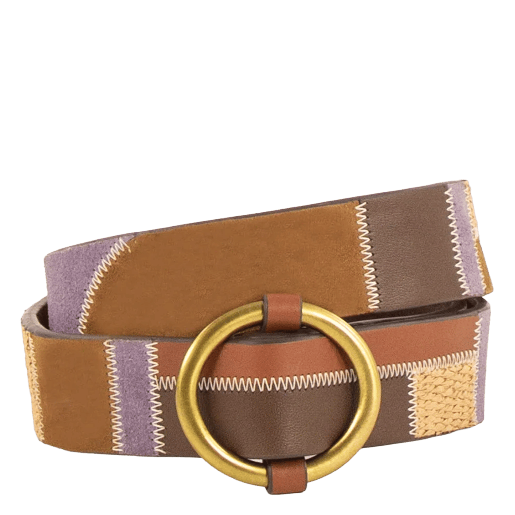 Ceinture en cuir anota summer SESSUN Violet