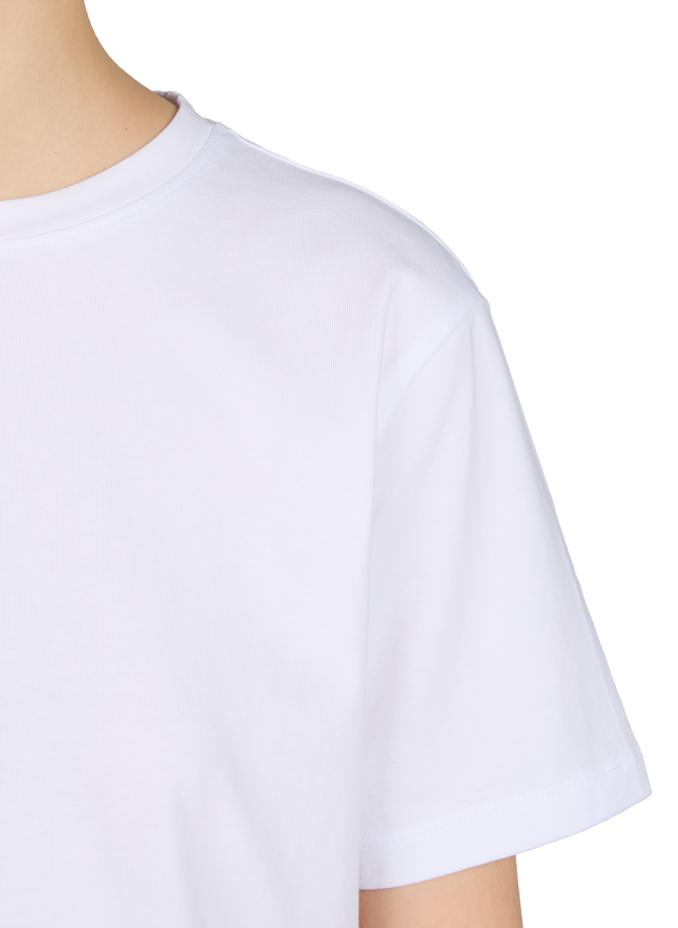 T-shirt Vinora en coton mélangé VILA Blanc