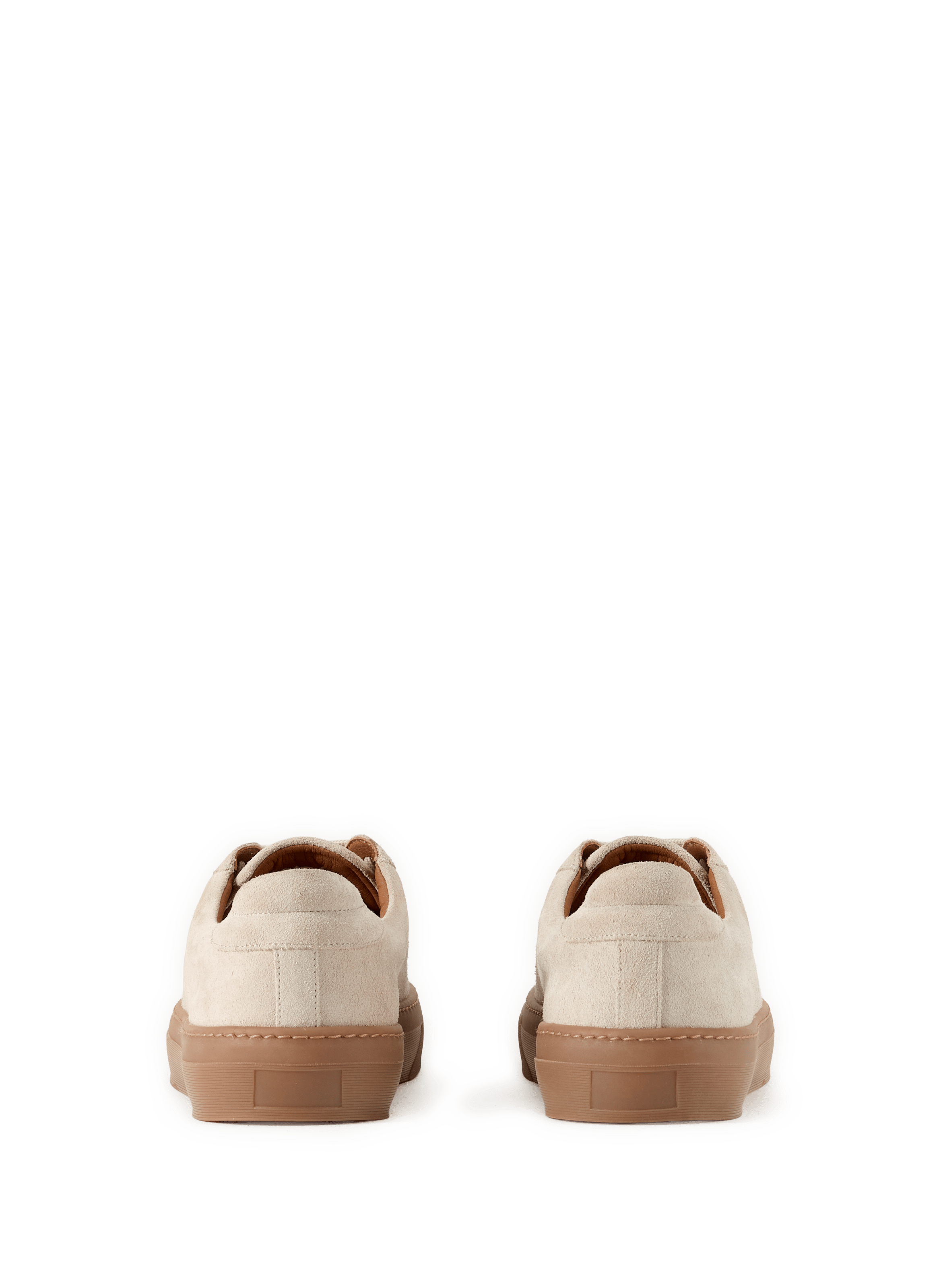 Baskets en cuir suédé SAISON 1865 Beige