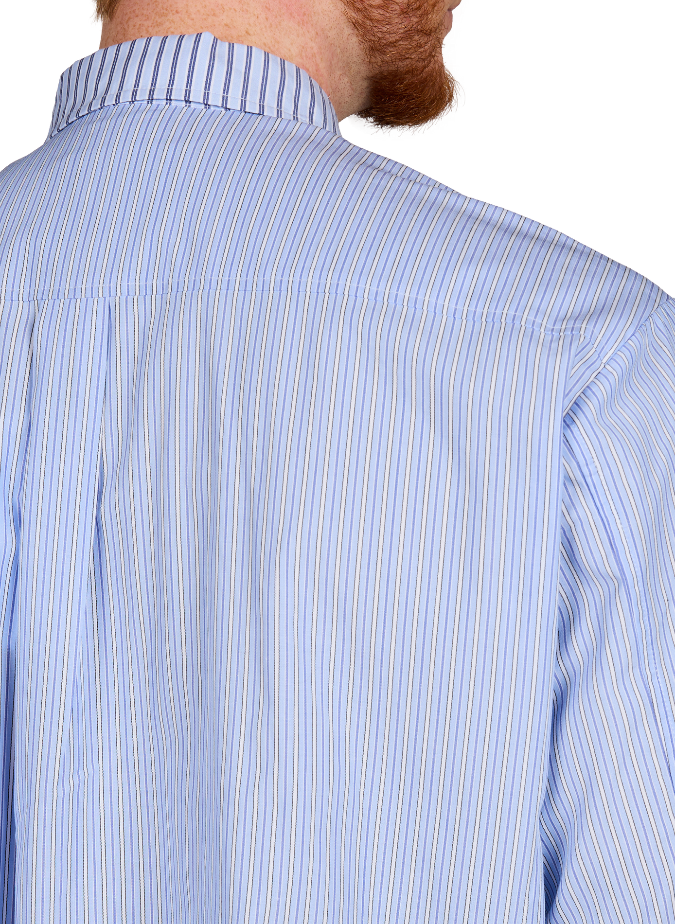 Oversized cotton striped shirt ARTE ANTWERP Black