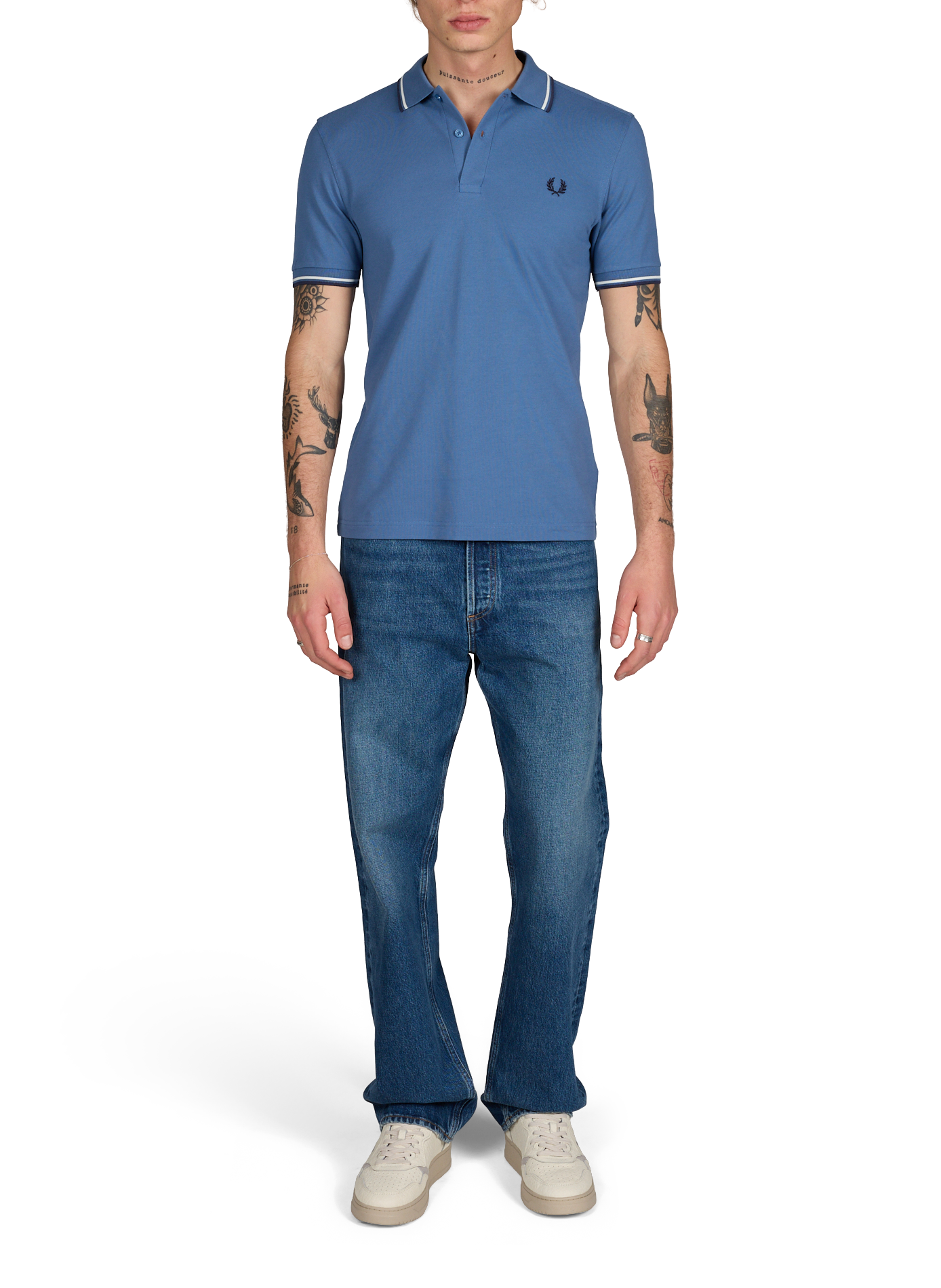 Cotton polo shirt FRED PERRY Blue