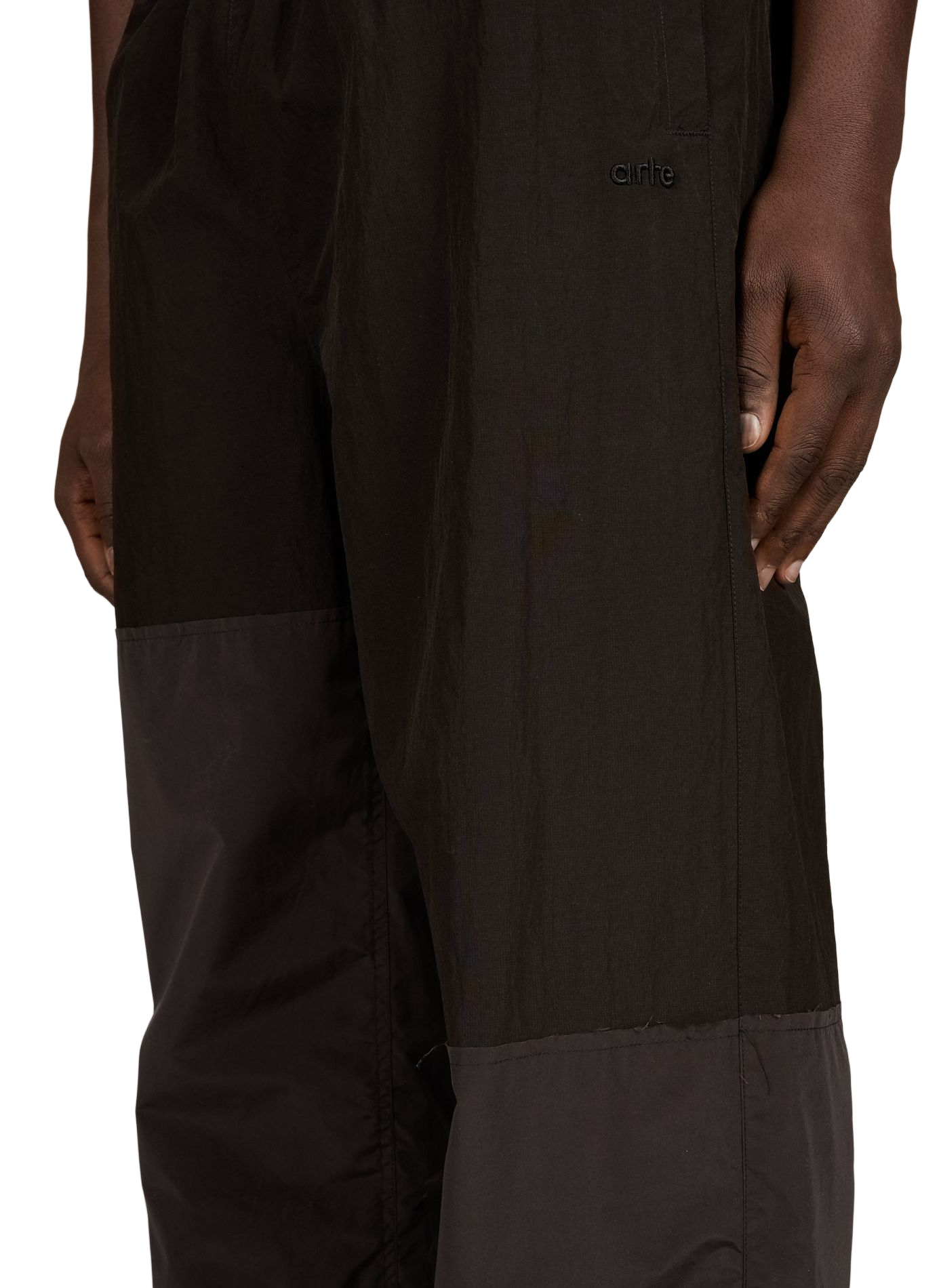 Wide-leg trackpants ARTE ANTWERP Black