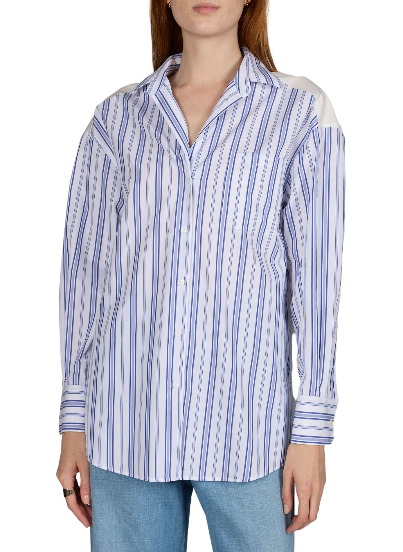 Cotton Shirt MAX MARA WEEK END Blue