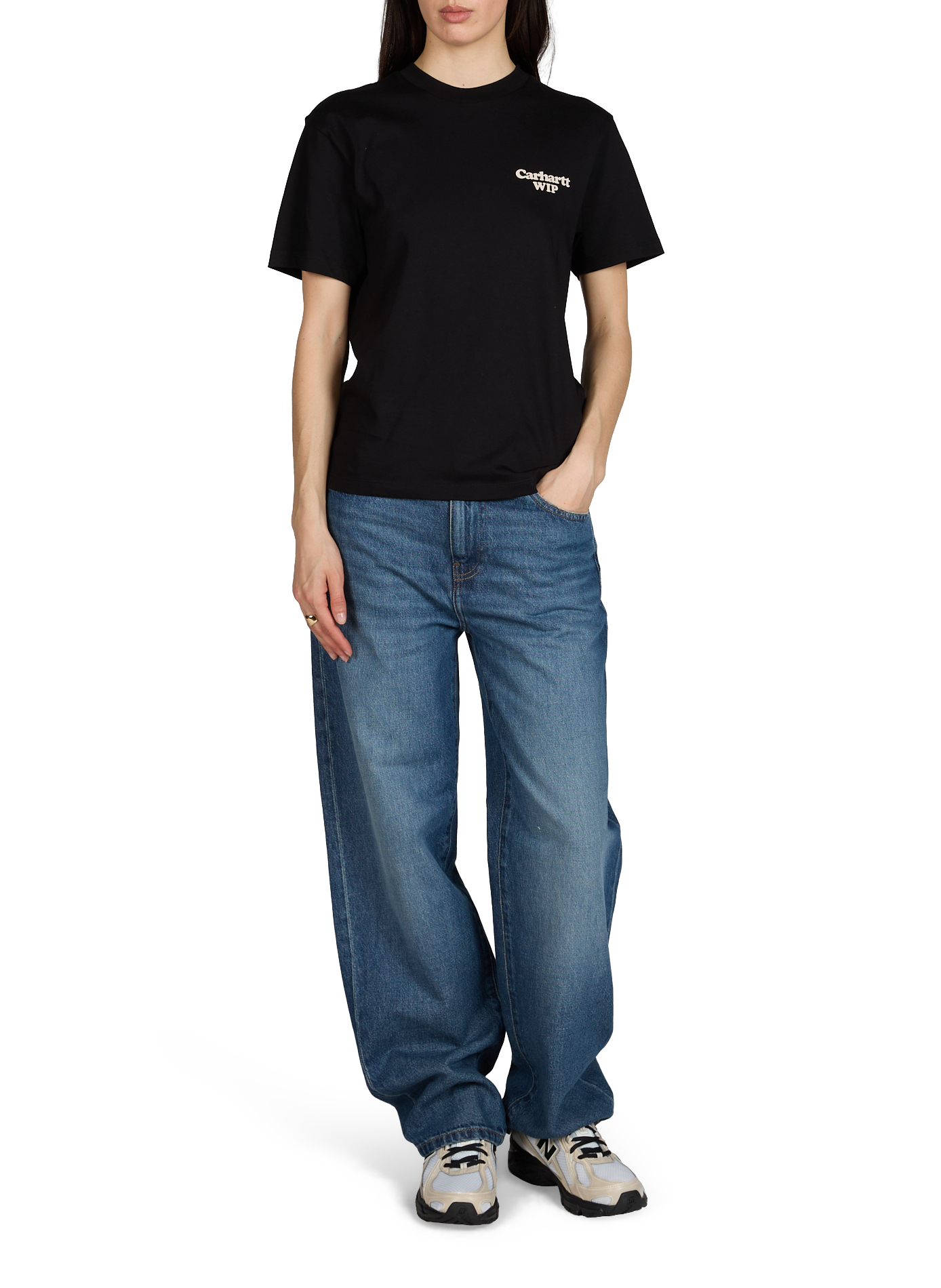 Classic Cotton T-Shirt CARHARTT WIP Black