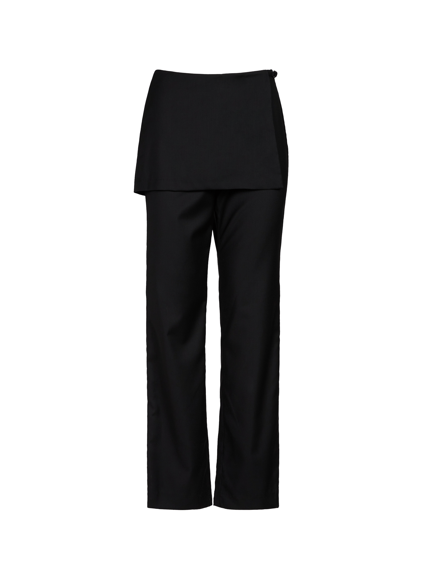 Layered Skirt Pants DUNST Black
