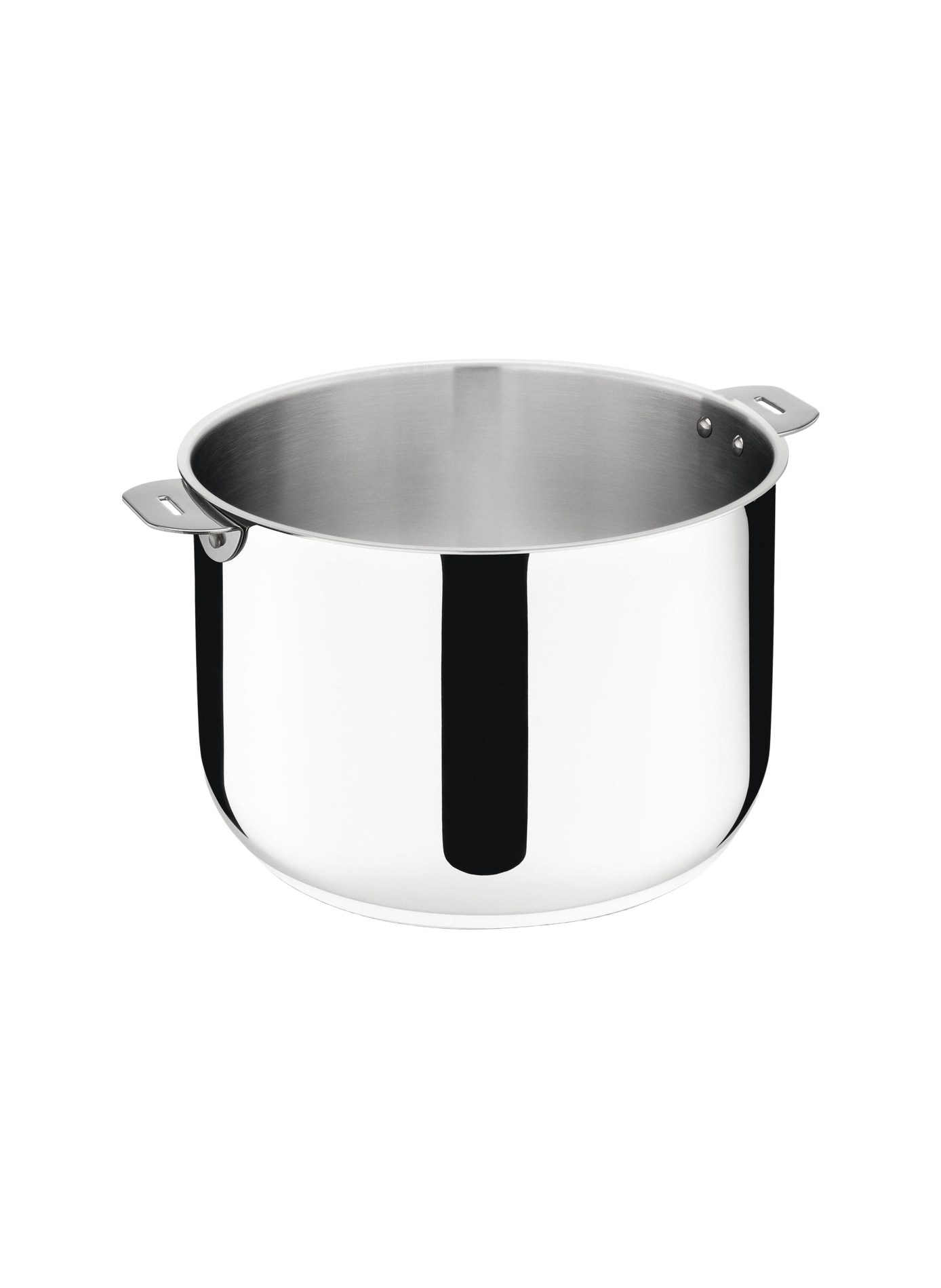 Casserole Salvaspazio avec couvercle en acier inoxydable LAGOSTINA Silver