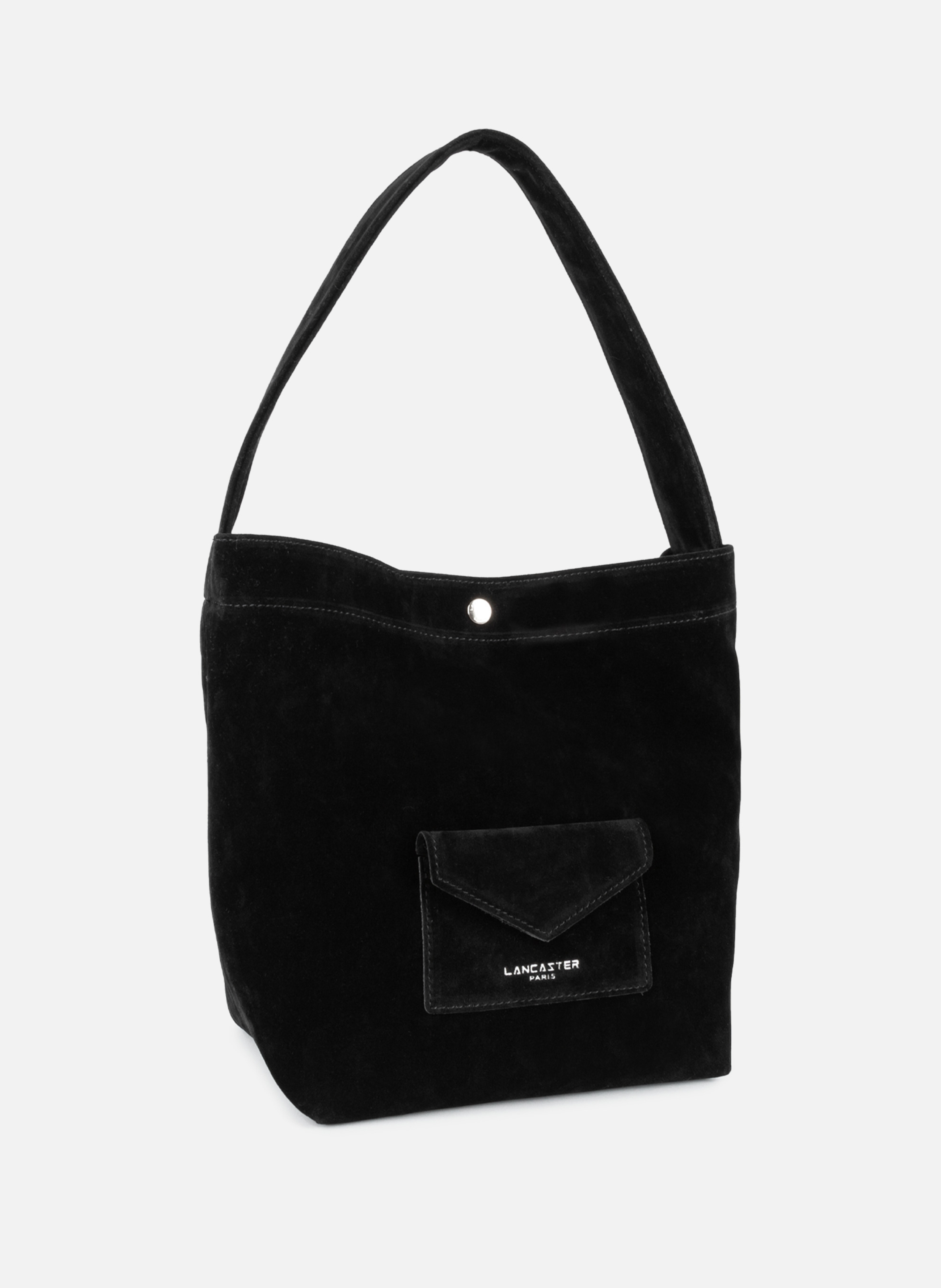 Mini sac seau - suédine kba LANCASTER Noir