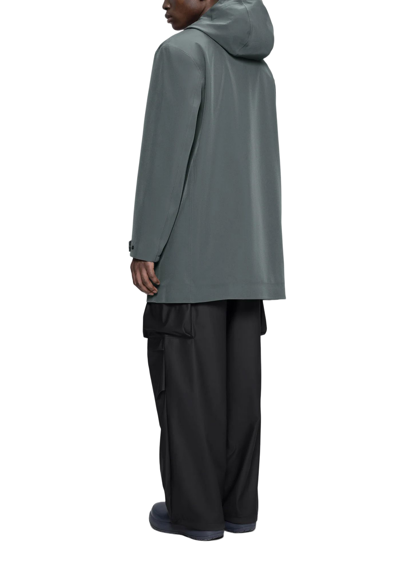 Parka SUVA SOFTSHE zippée RAINS Gris