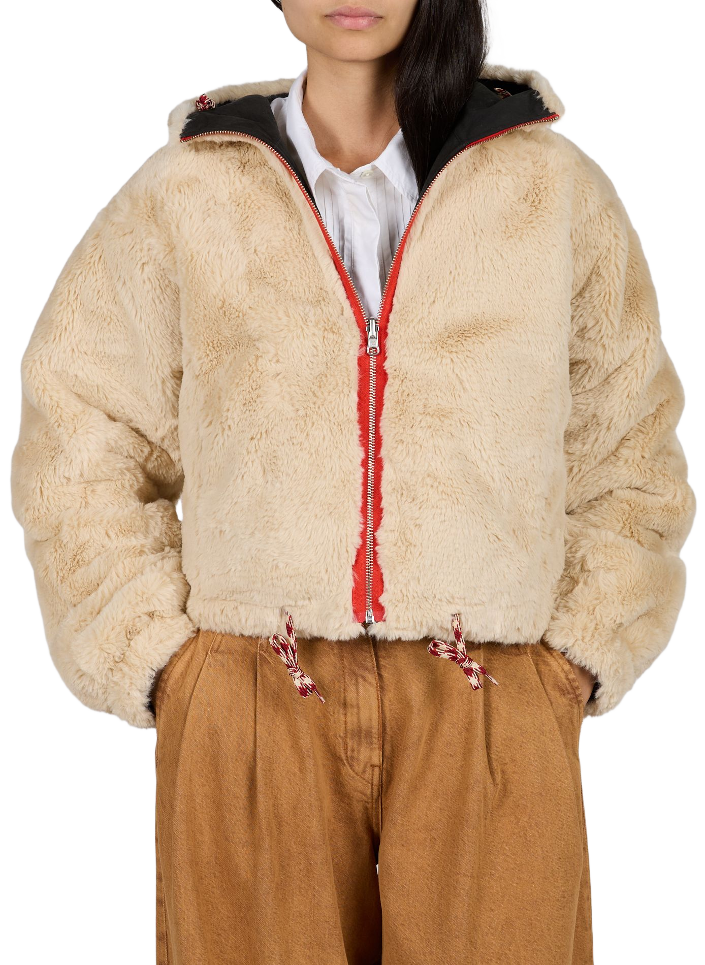 High-neck coat BELLEROSE Multicolour