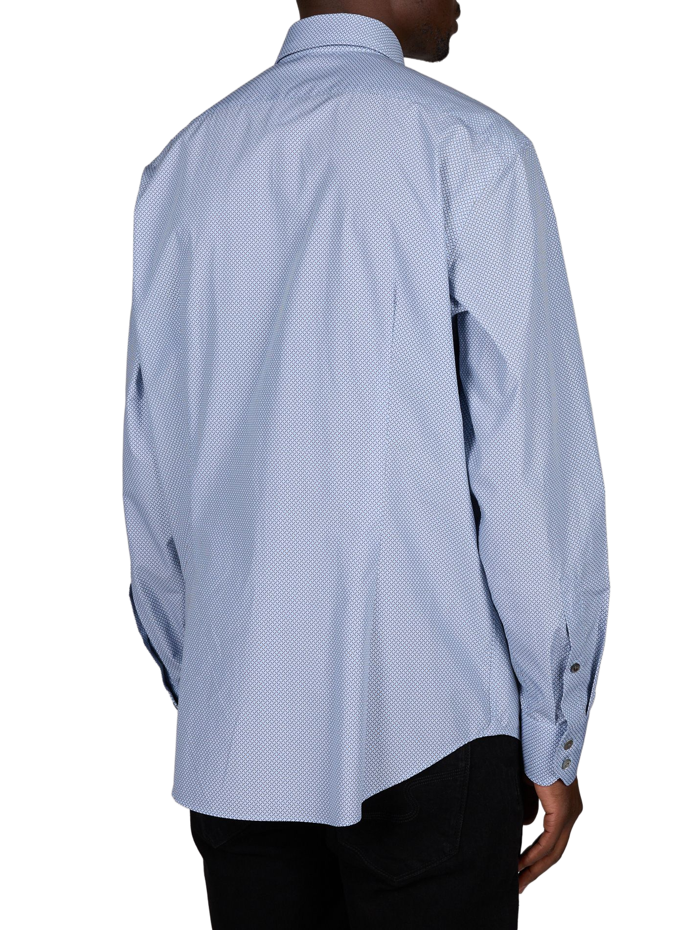 Long-sleeve cotton Shirt  VAN LAACK Blue
