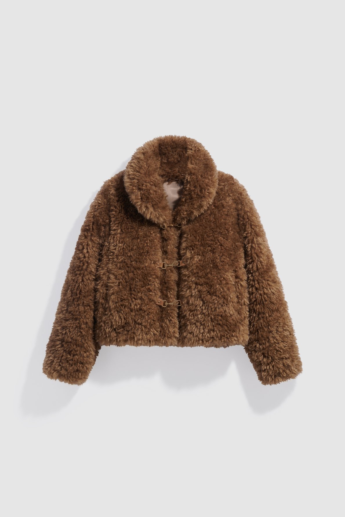 Manteau court en fausse fourrure - alza GERARD DAREL Beige