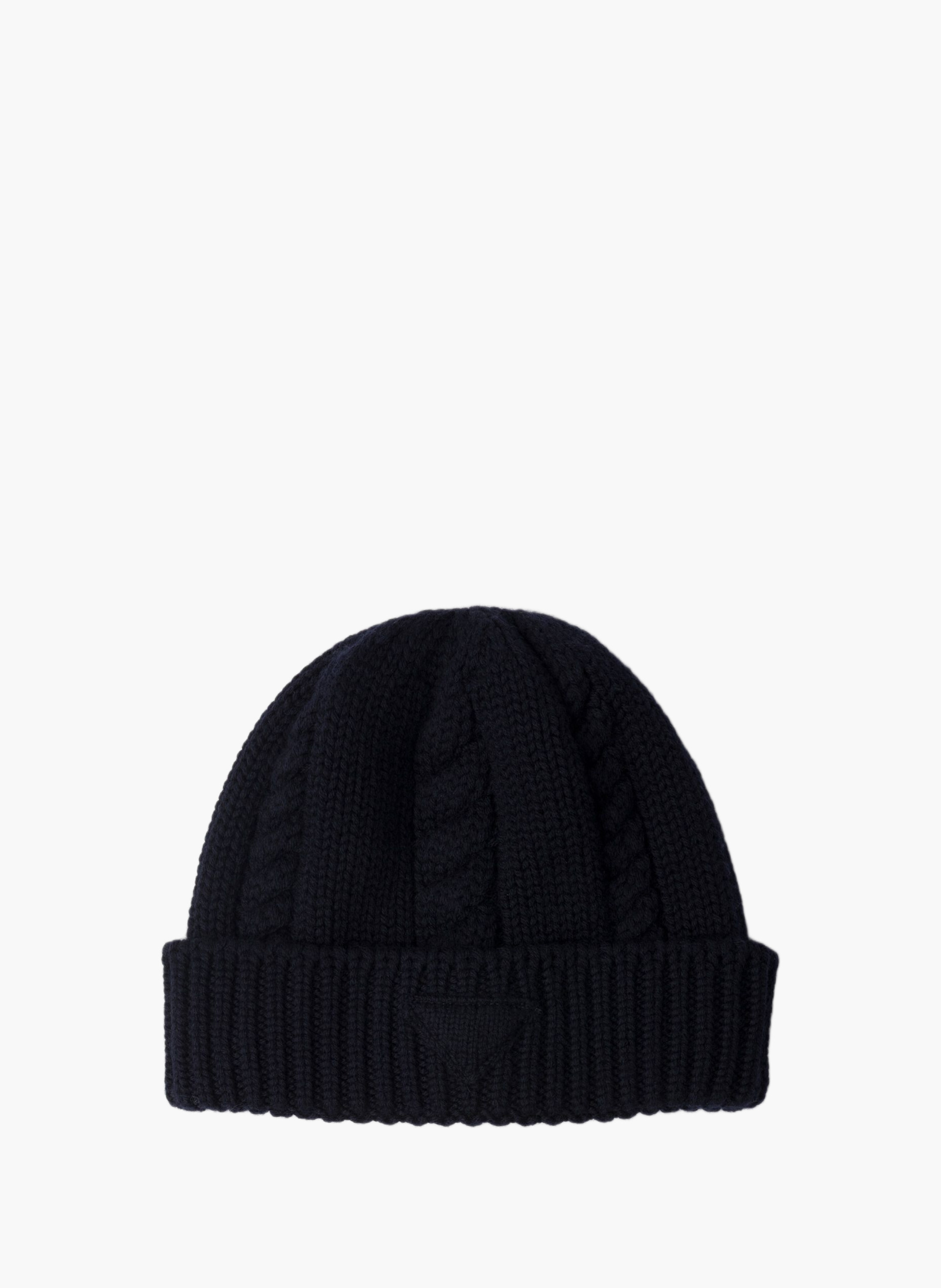 Bonnet en laine PRADA Bleu