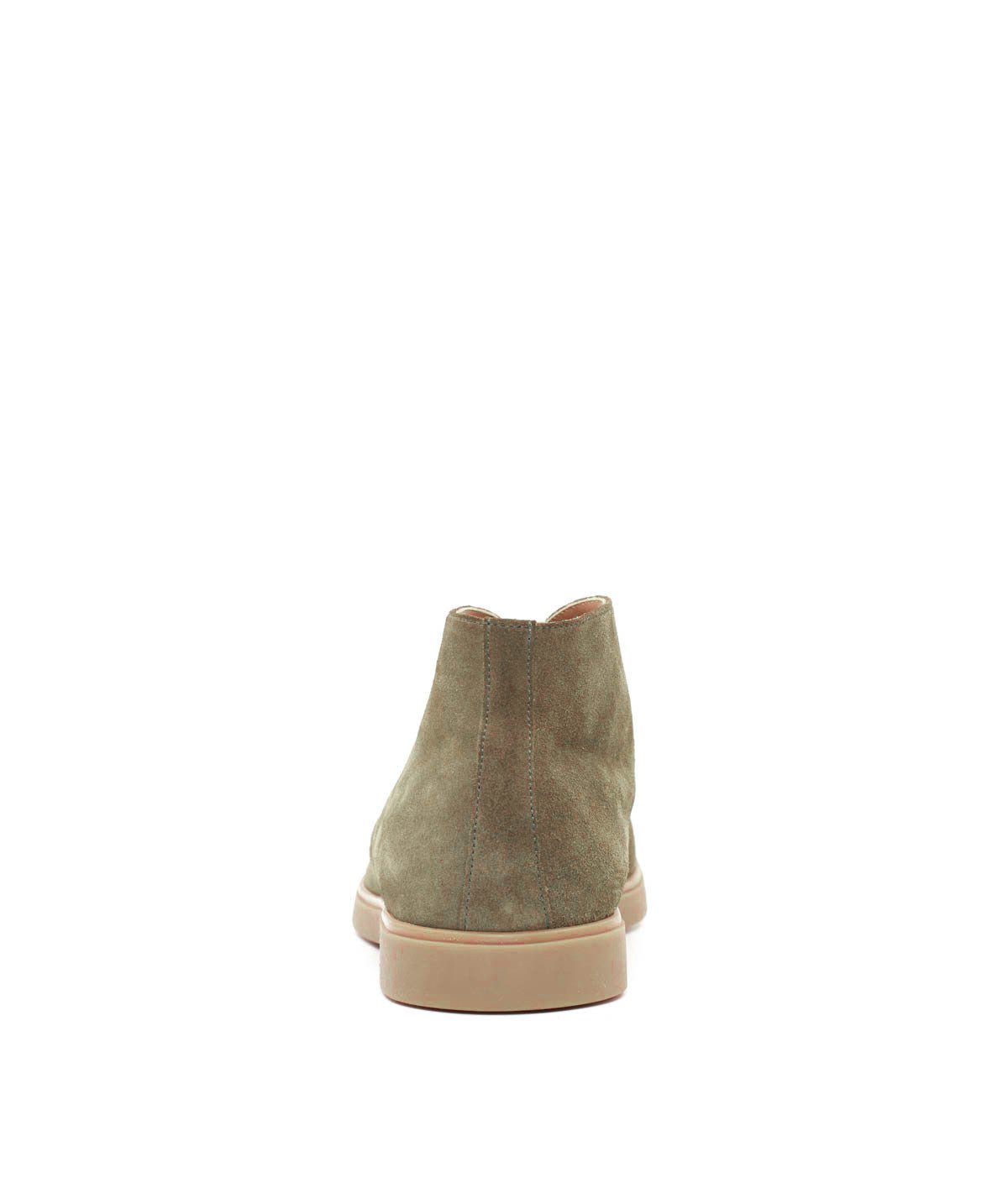 Bottines daim sahara FINSBURY Vert
