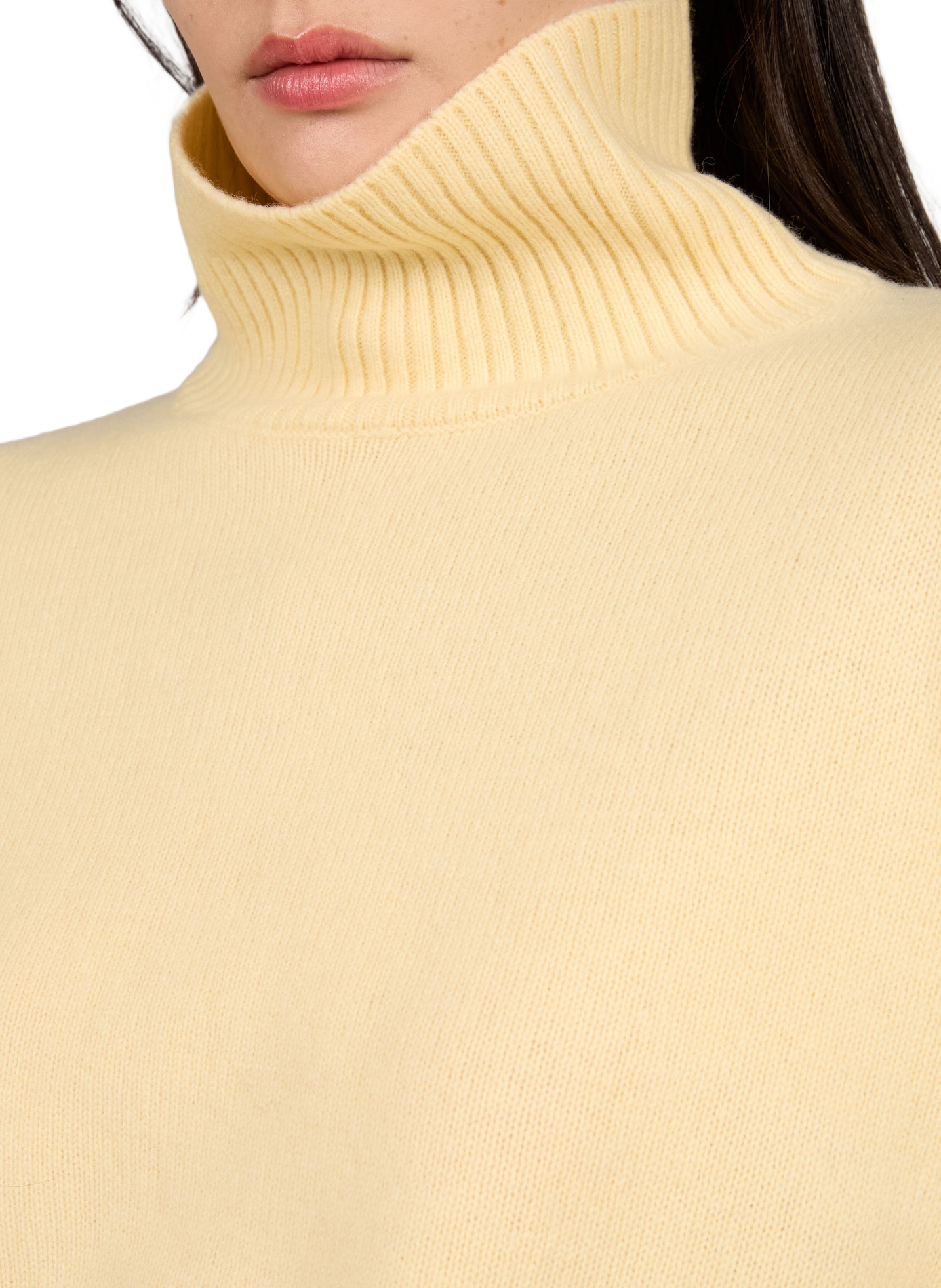 PALACE oversized wool sweater SUNCOO Yellow