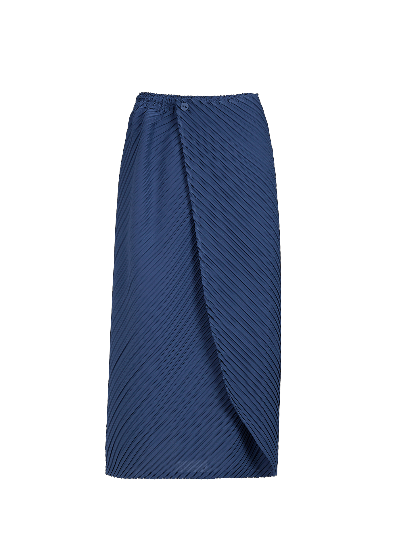 Pleated midi skirt ADOLFO DOMINGUEZ Blue