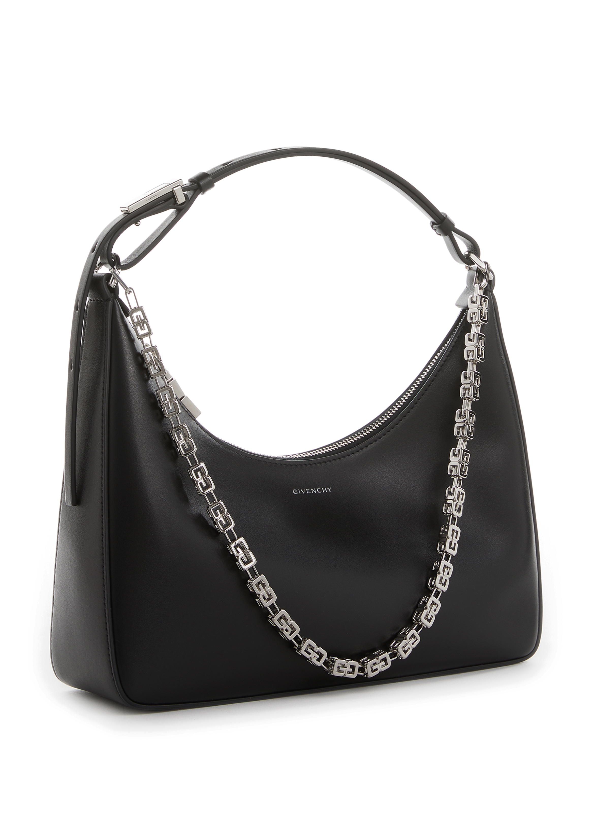 Petit sac Moon Cut en cuir