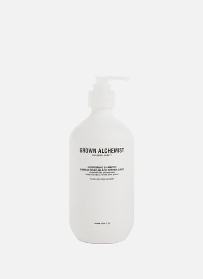 Nourishing - Shampoo 0.6: Damask Rose, Black Pepper & Sage GROWN ALCHEMIST Nourishing - Shampoo 0.6: Damask Rose, Black Pepper & Sage GROWN ALCHEMIST
