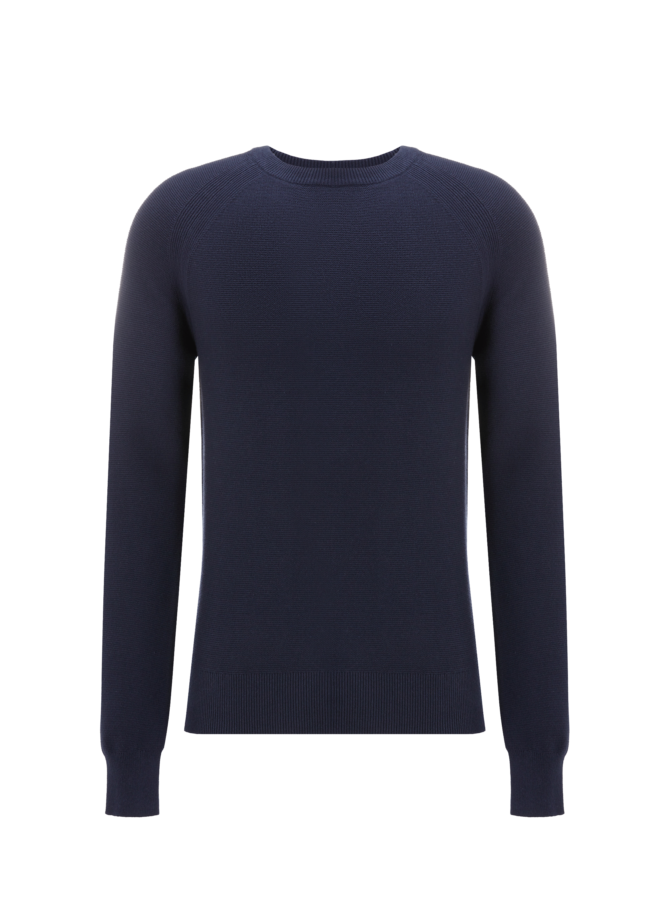 DOCKERS Organic cotton round-neck jumper Blue