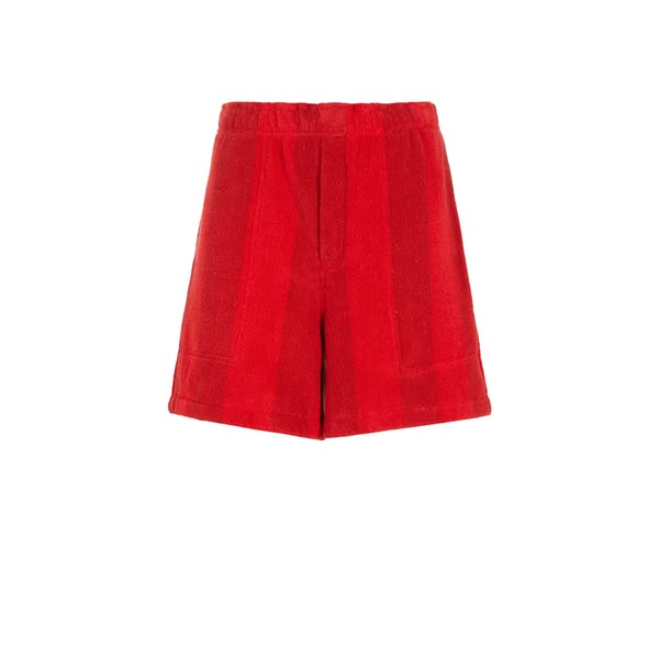 Short ample en coton éponge