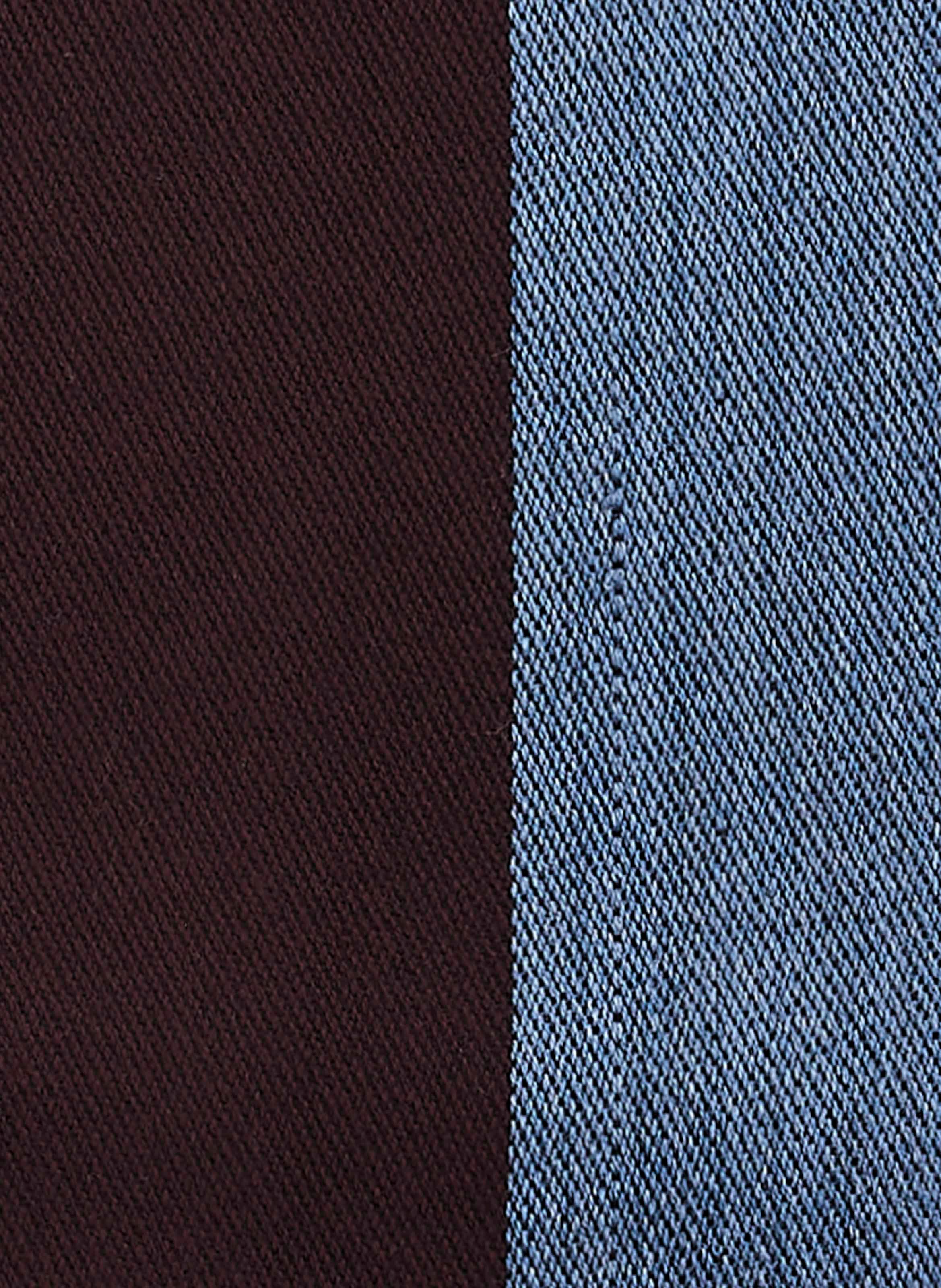 Echarpe bicolore en laine