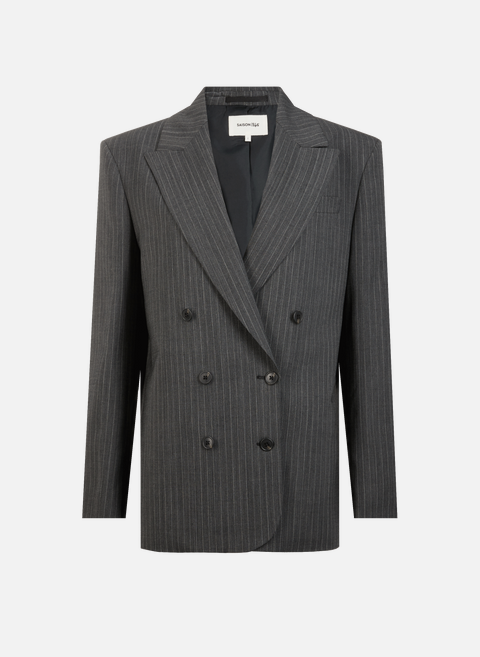 Gray wool jacket SEASON 1865 