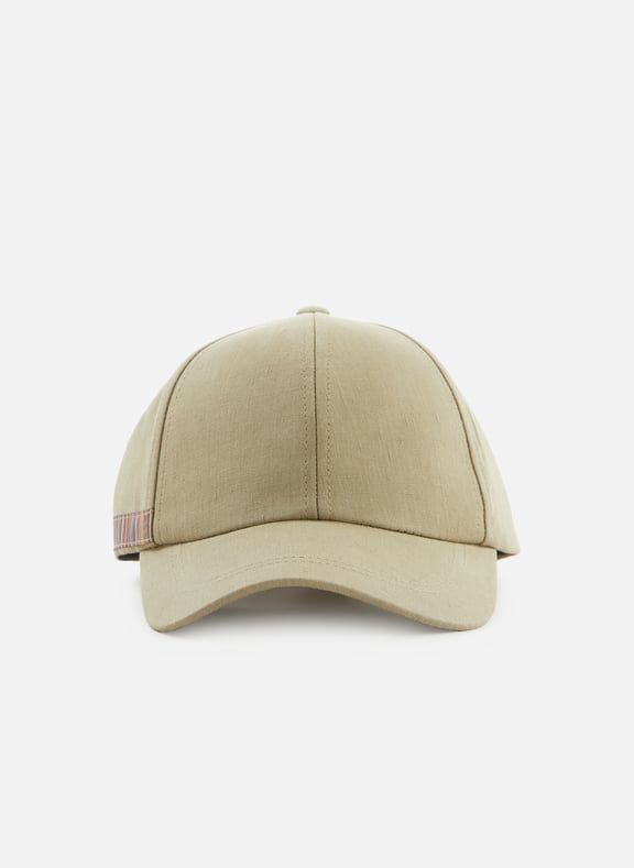 Linen baseball cap Beige by PAUL SMITH PAUL SMITH Linen baseball cap Beige