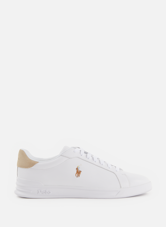 POLO RALPH LAUREN  Leather sneakers White